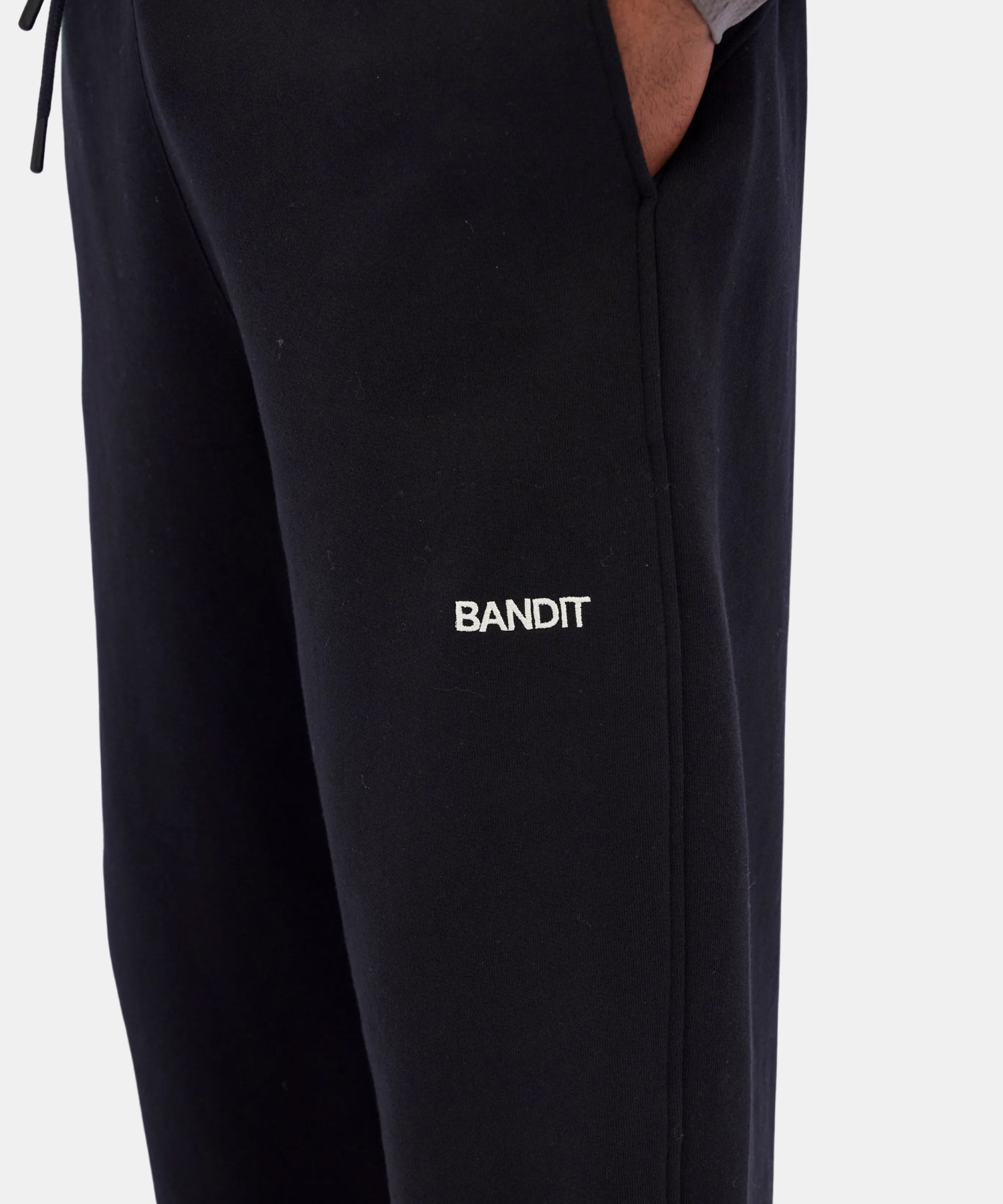 Wideleg Chiller Sweatpant - Black