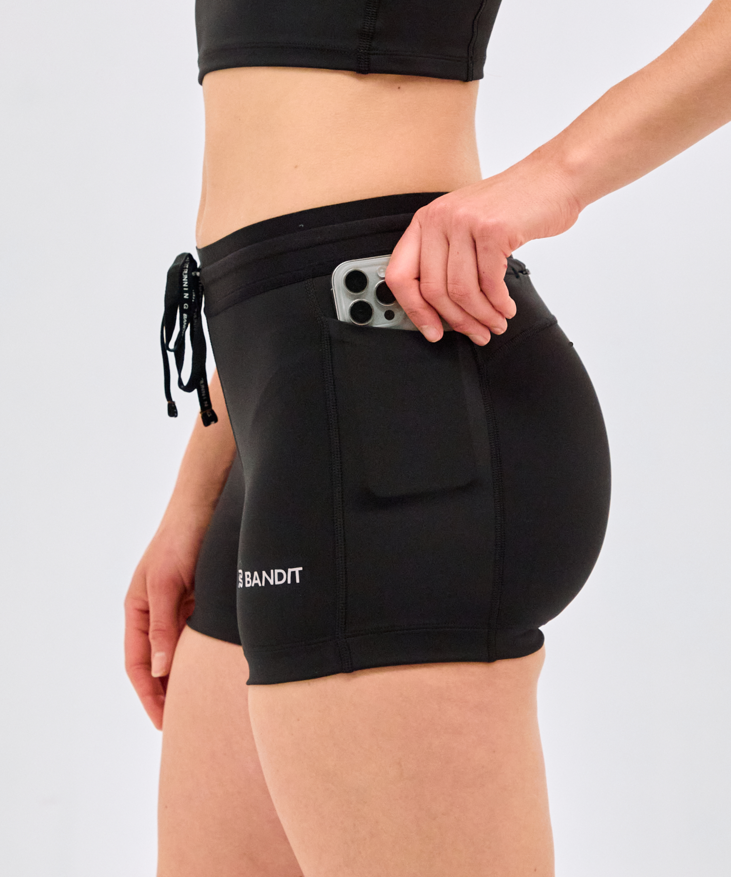 Stamina™ 3" Women's Compression Shorts - Black