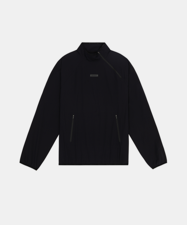 Hitaishō Zip Pullover, Unisex - Black