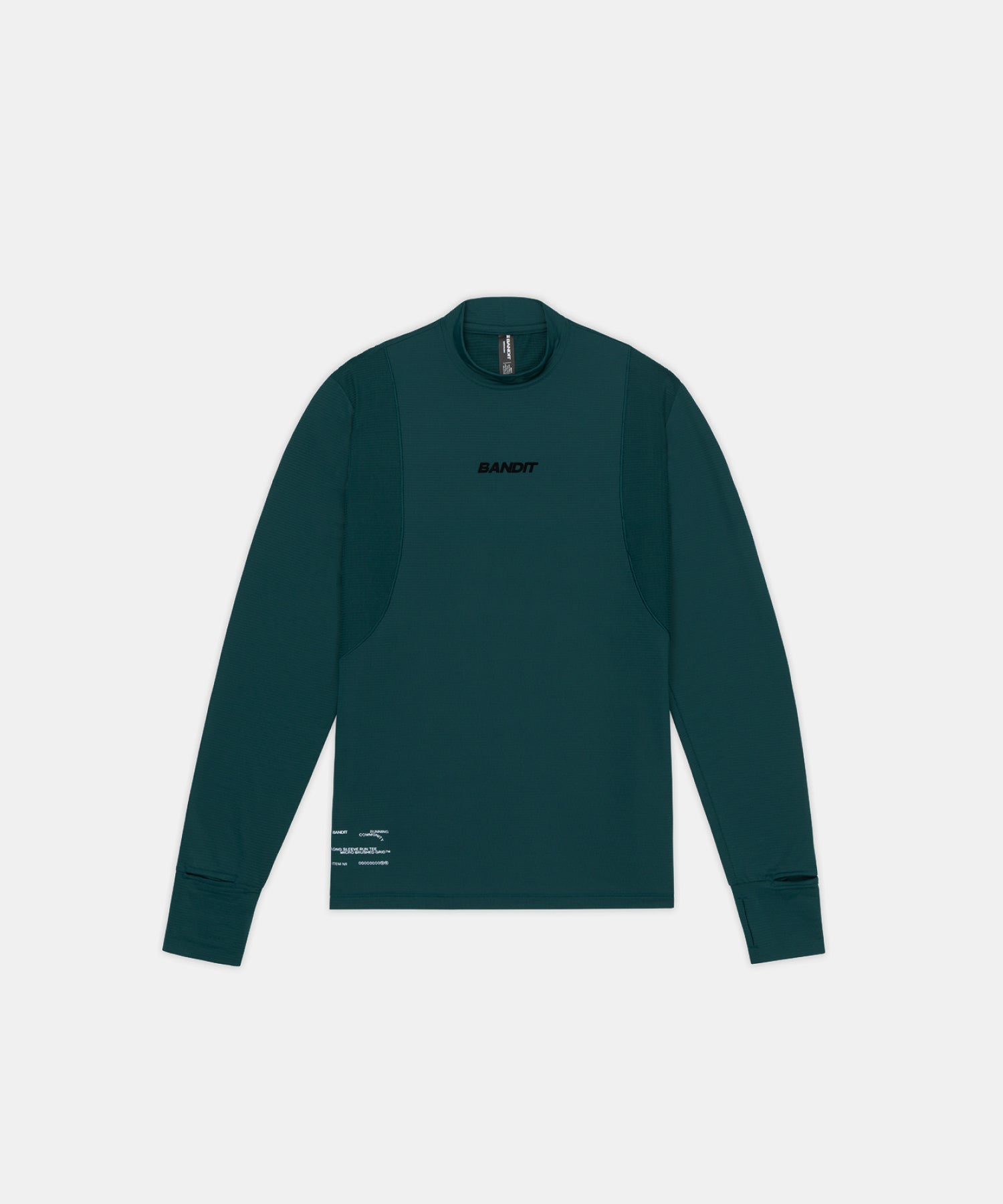 Men's AuraGrid™ Mockneck Long Sleeve - Storm