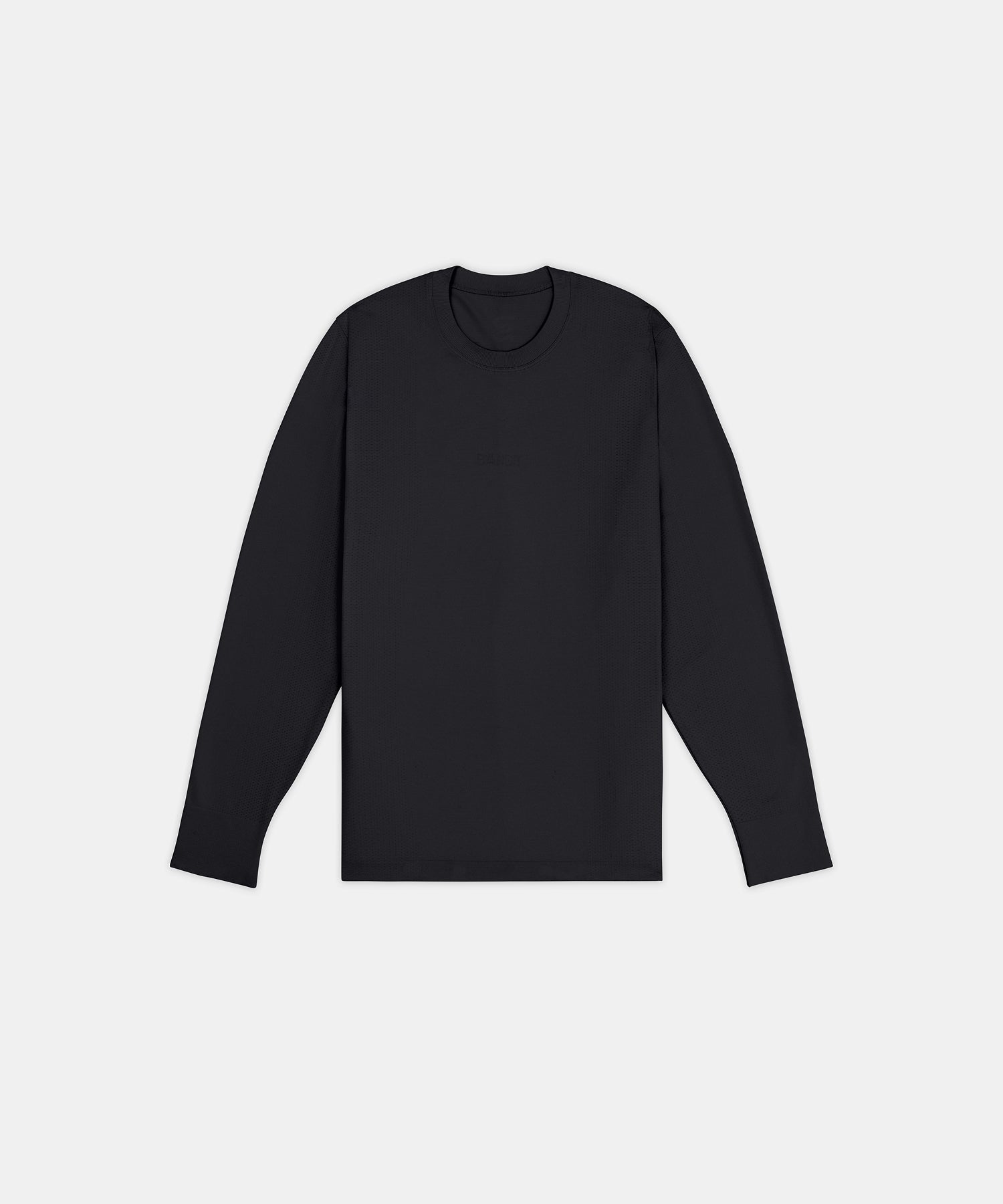 Men's Wool Blend Seamless Long Sleeve - Black