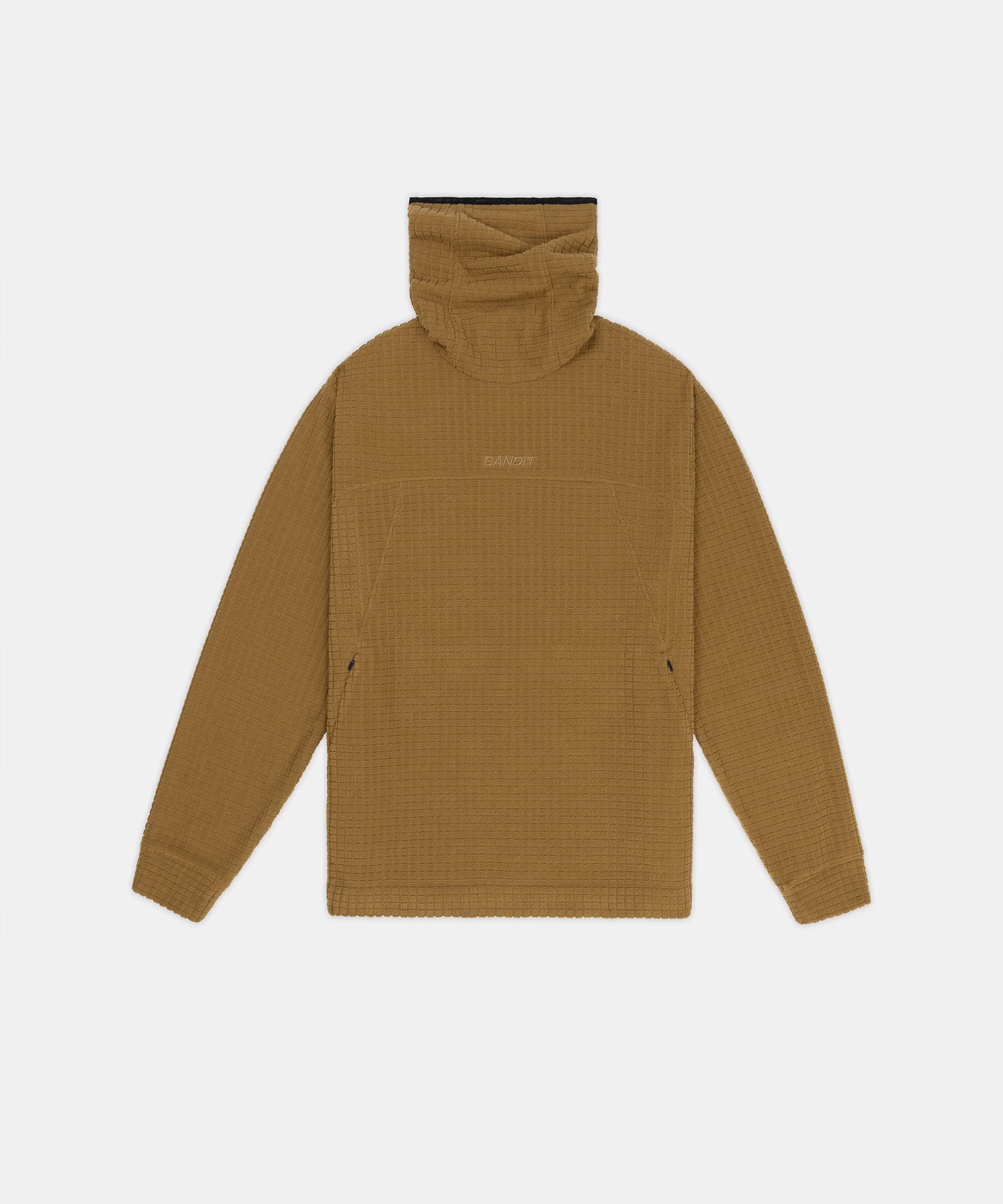 Men's MacroSoft Grid™ Funnelneck - Antique Brass