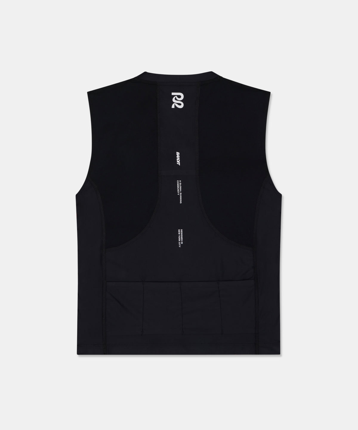 Ares™ Distance Sleeveless Quarter Zip - Black