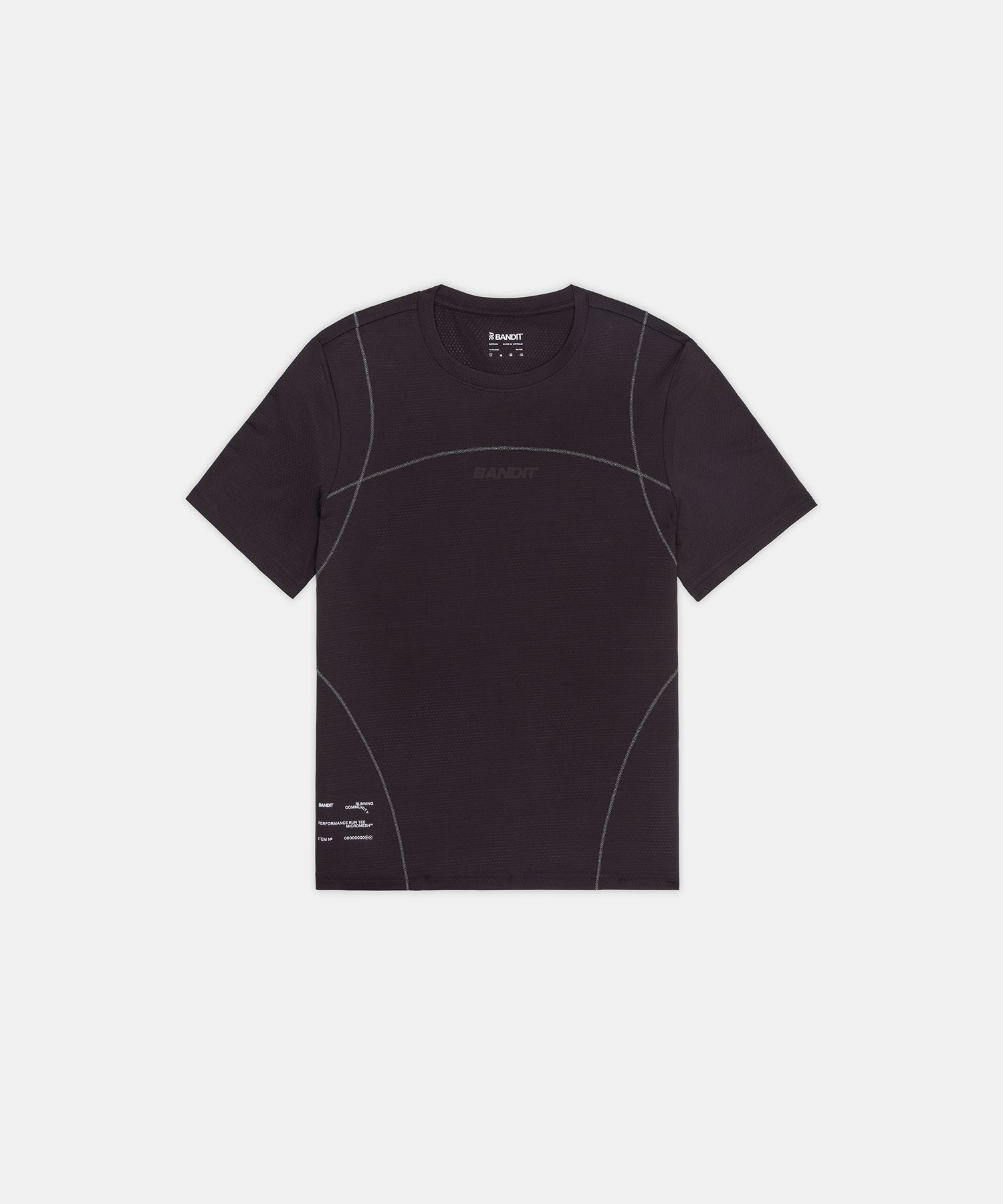 Men's Micromesh™ Reflecto Stitch™ Run Tee - Shadow