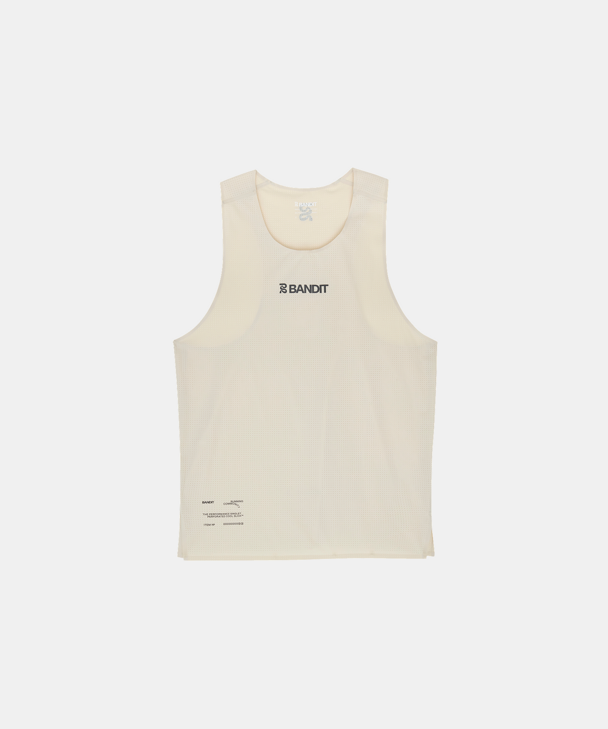 Vento™Men's Running Singlet - Champagne | Bandit Running