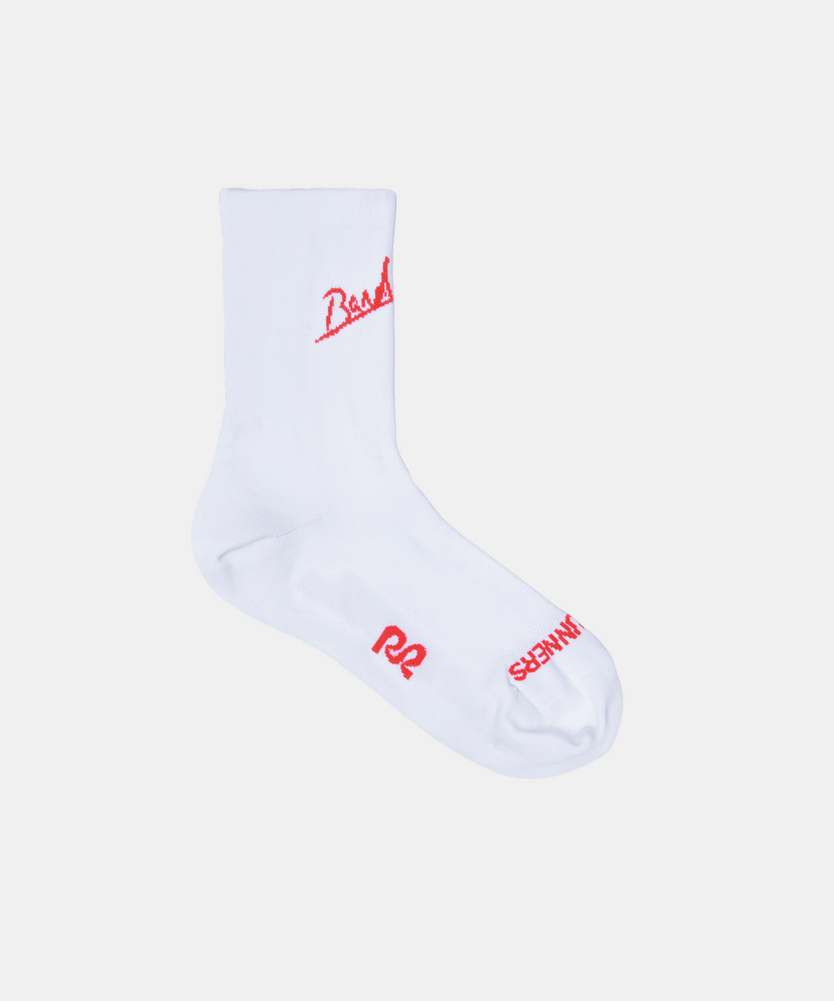 Lite Run™ "Signature" Socks - White / Intense Red (2 Pack)