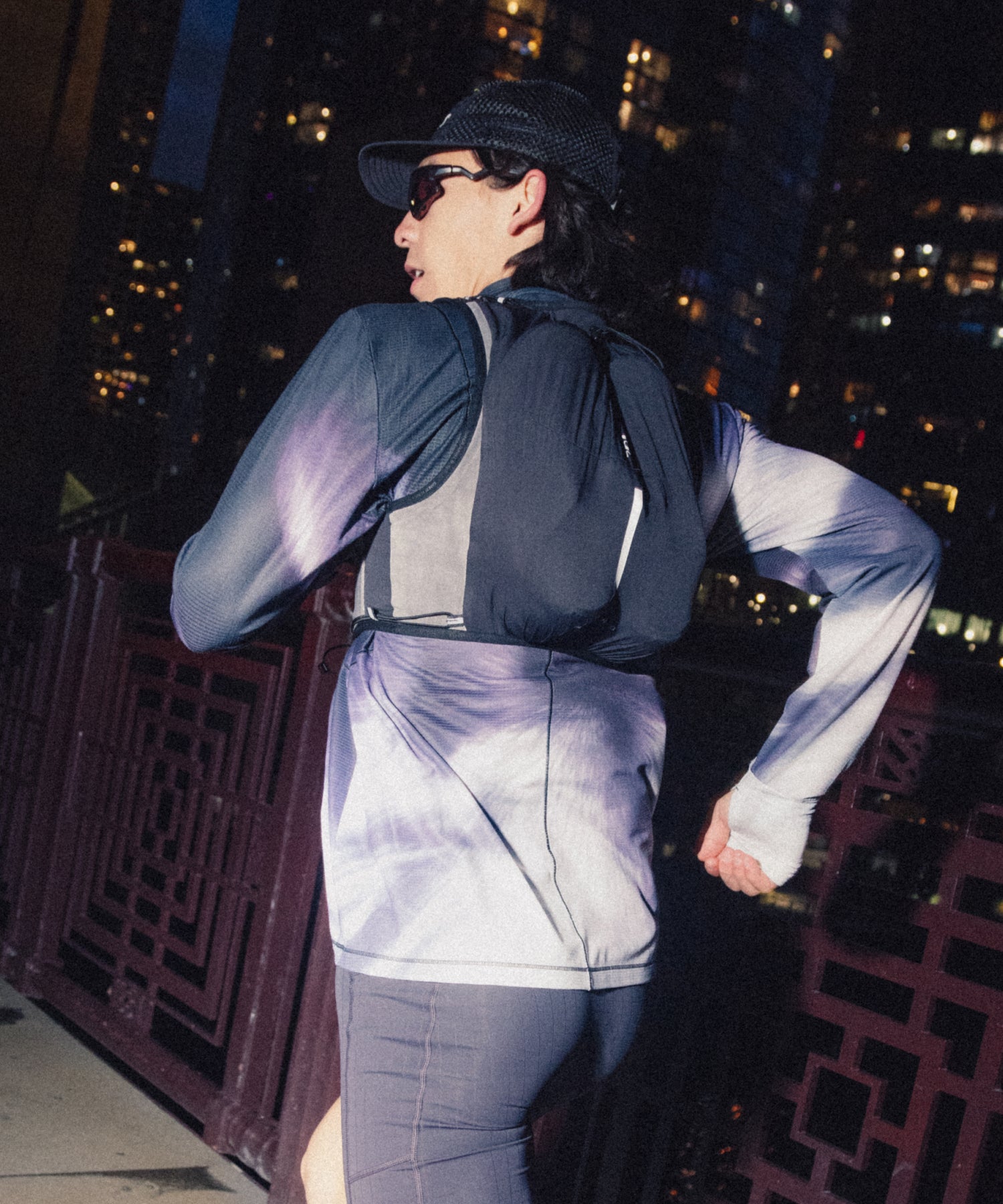 The Run Commute Vest, Unisex - Black
