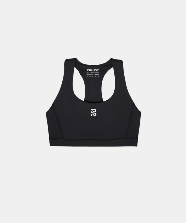 Women's Stamina™ Scoop Neck Run Bra - Black