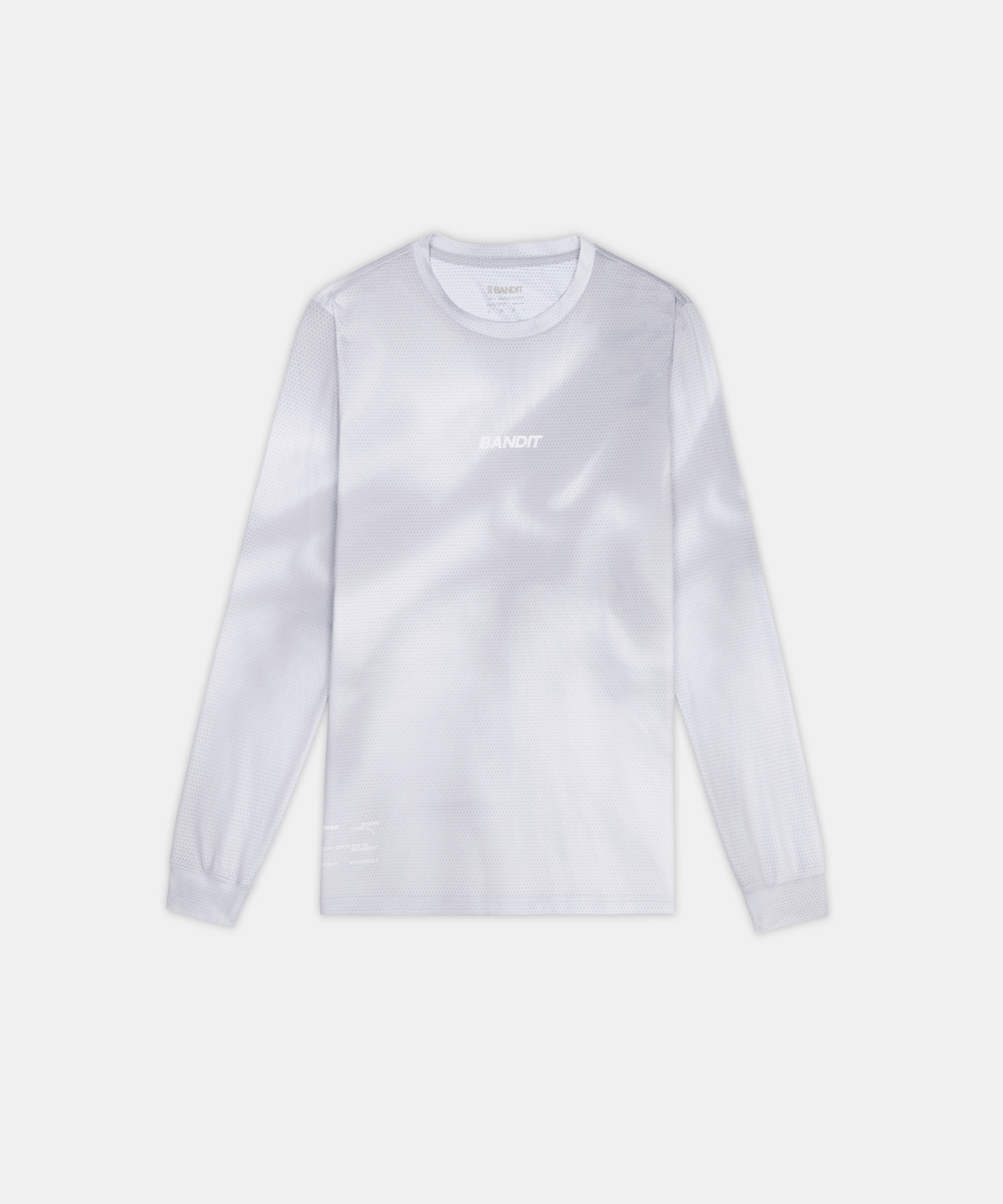 Men's Micromesh™ Long Sleeve Tee - Ash Gradient