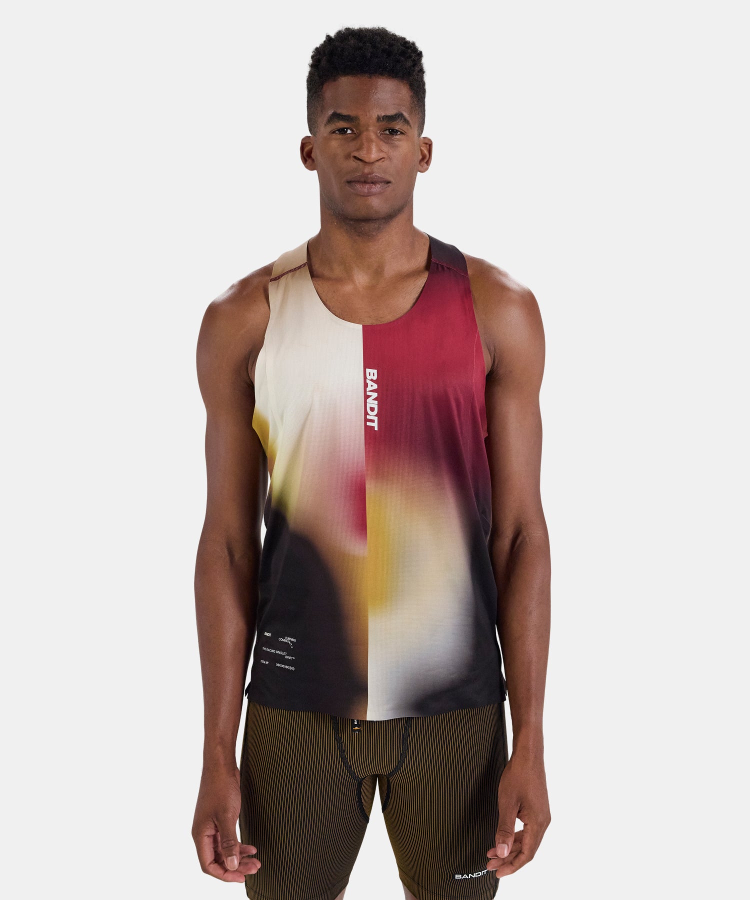 Drift™ Racing Singlet - Dijon / Fig Gradient