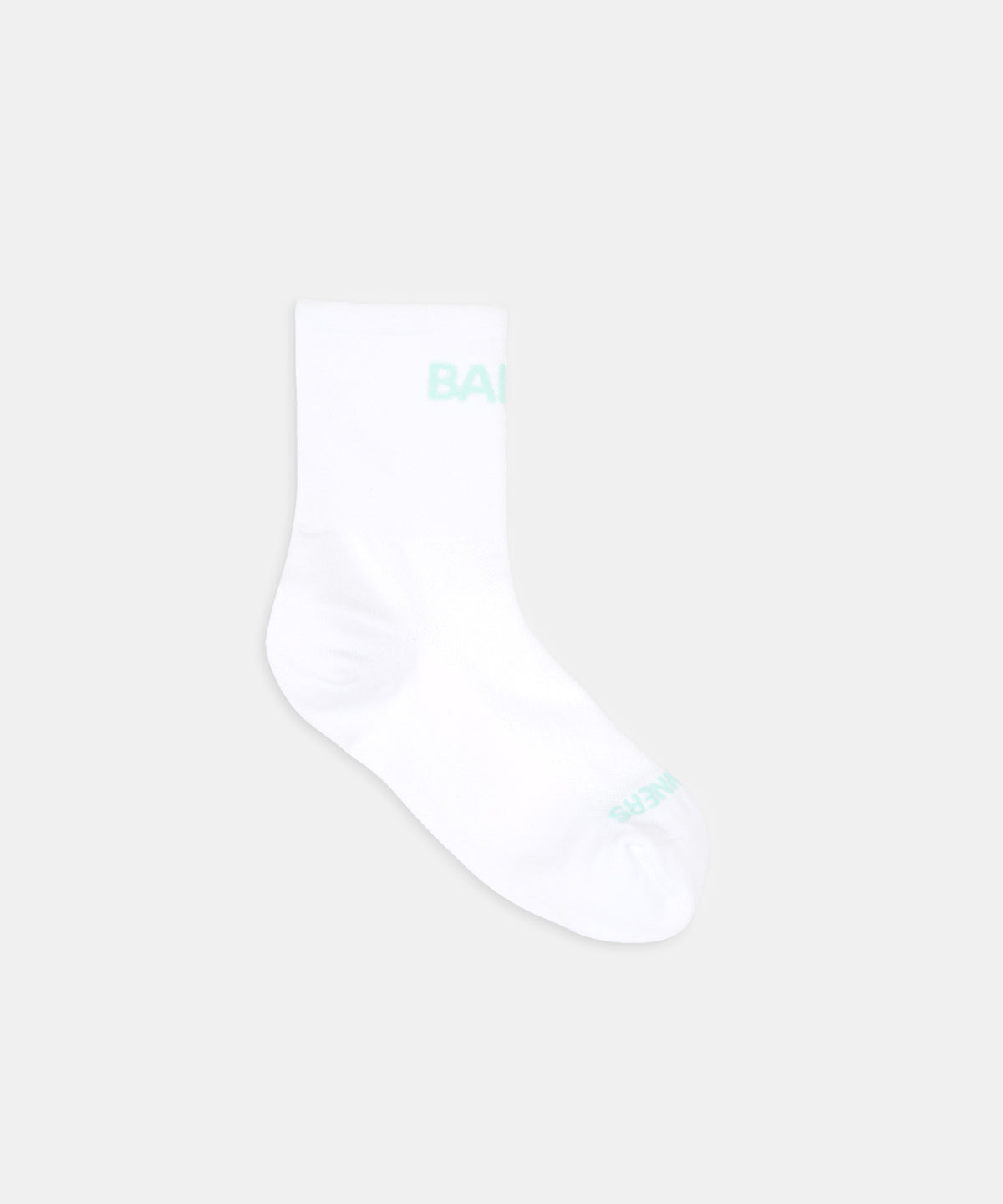 Lite Run™ Socks - White with Minty Blue (2 Pack)
