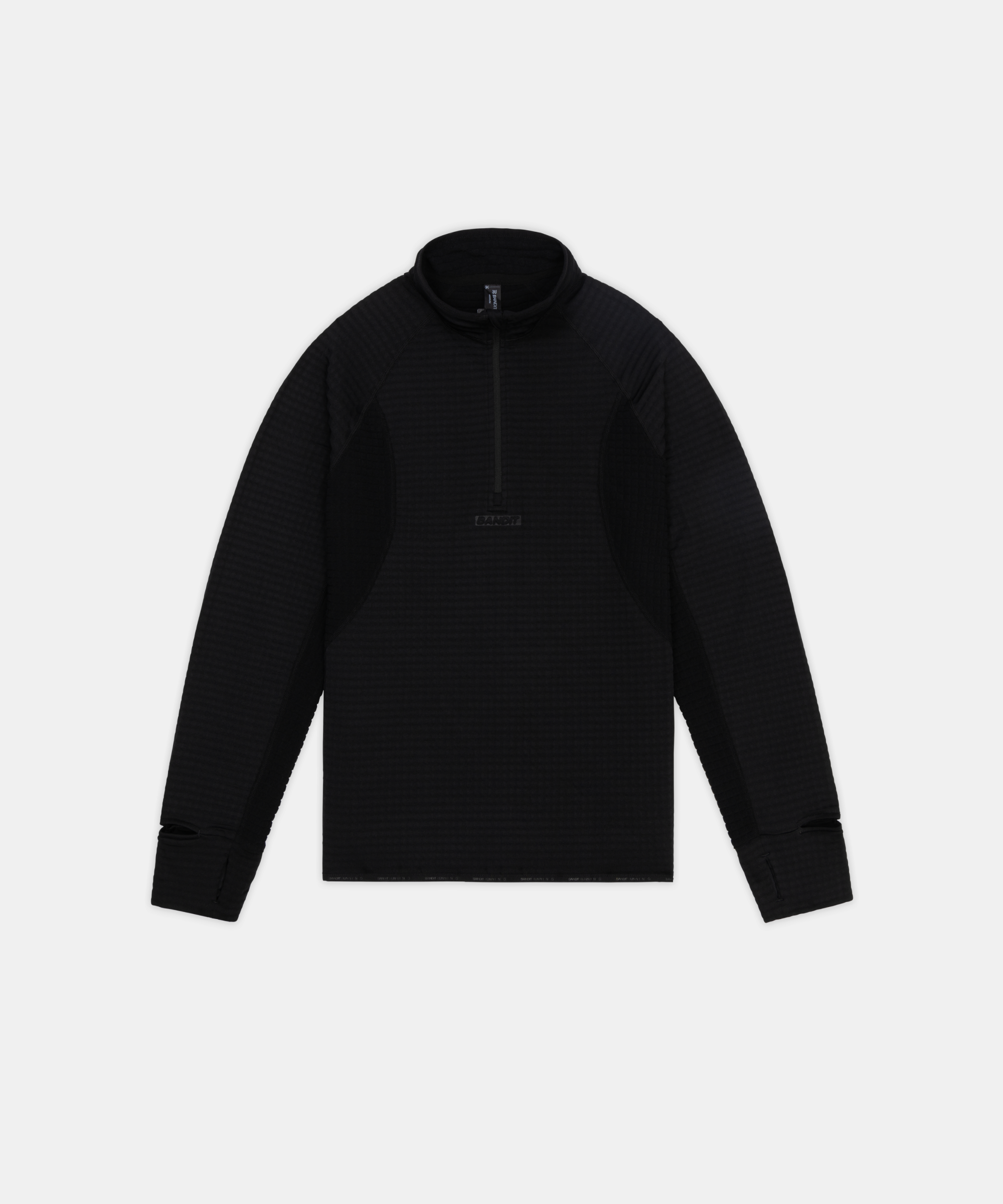 Men's CaldoGrid™ Cold Weather Quarter Zip - Black