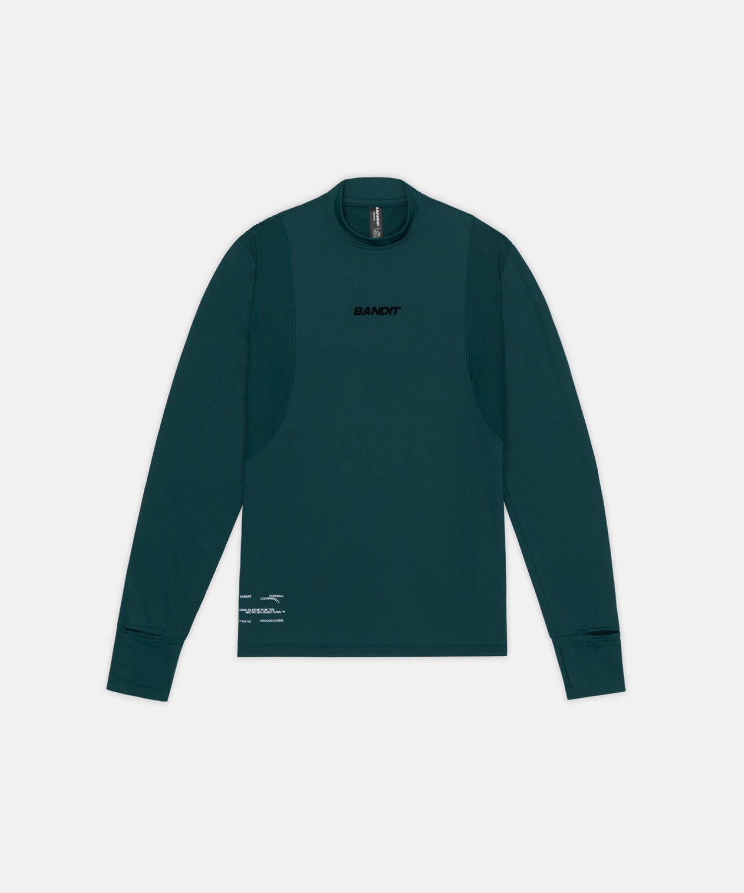 Men's AuraGrid™ Mockneck Long Sleeve - Storm