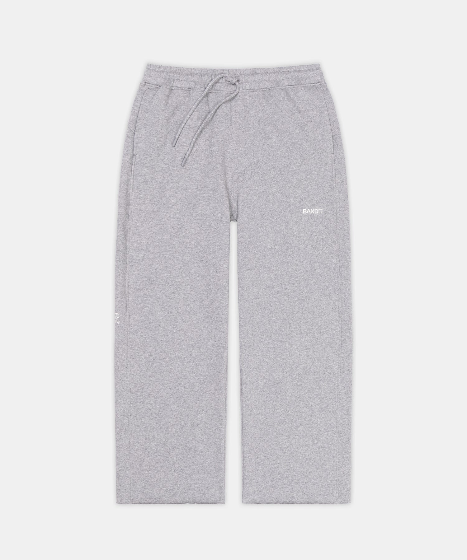 Wide Leg Chiller Sweatpant - Heather Grey