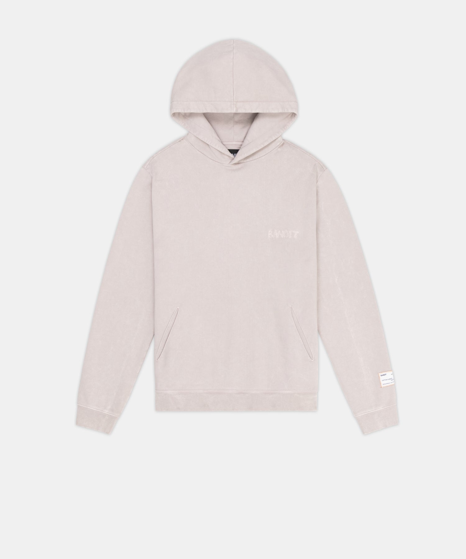 Melted Bandit Embroidered Hoodie - Ash