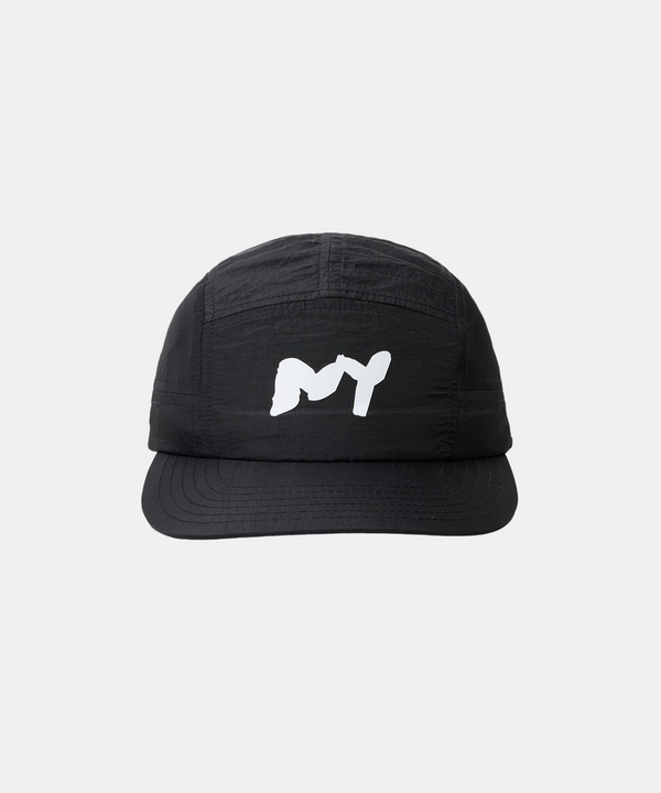 Nylon "Graffiti NY" Run Hat - Black