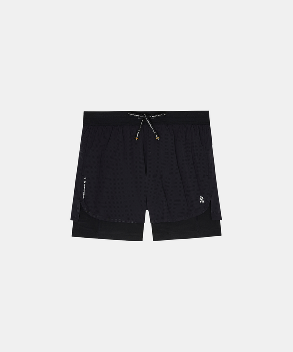 Vento™ 4" 2-in-1 Short, Men's - Black (1st Gen)