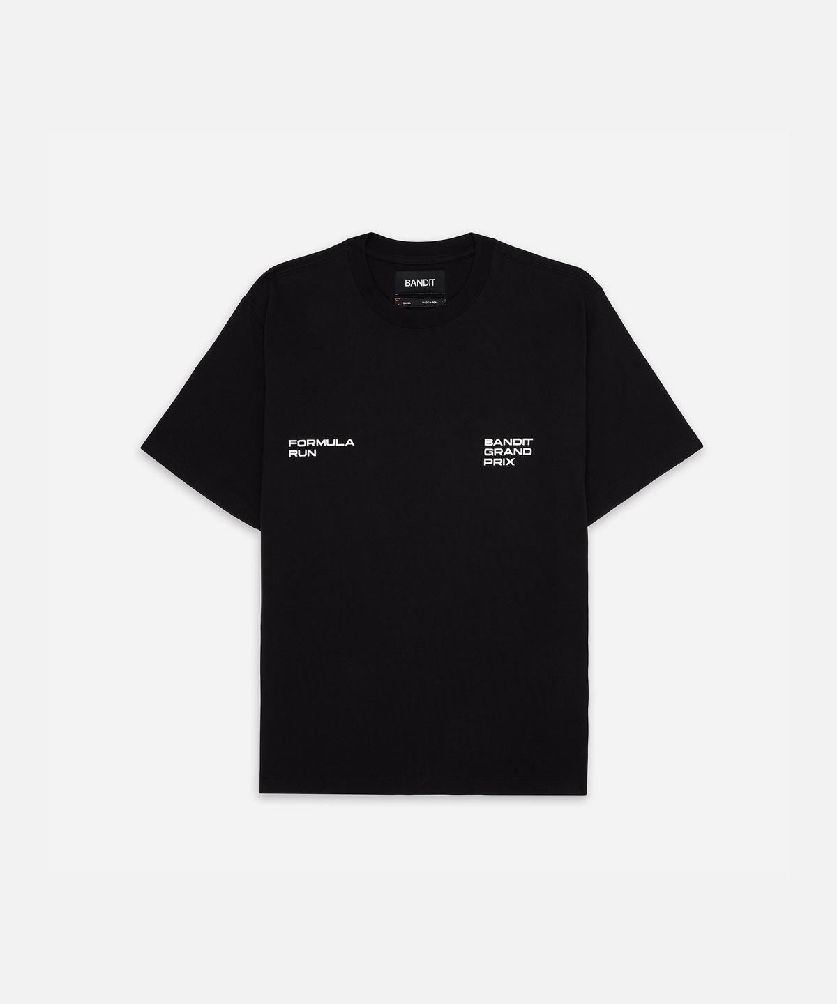 Bandit Grand Prix "Formula Run" Cotton Tee - Black