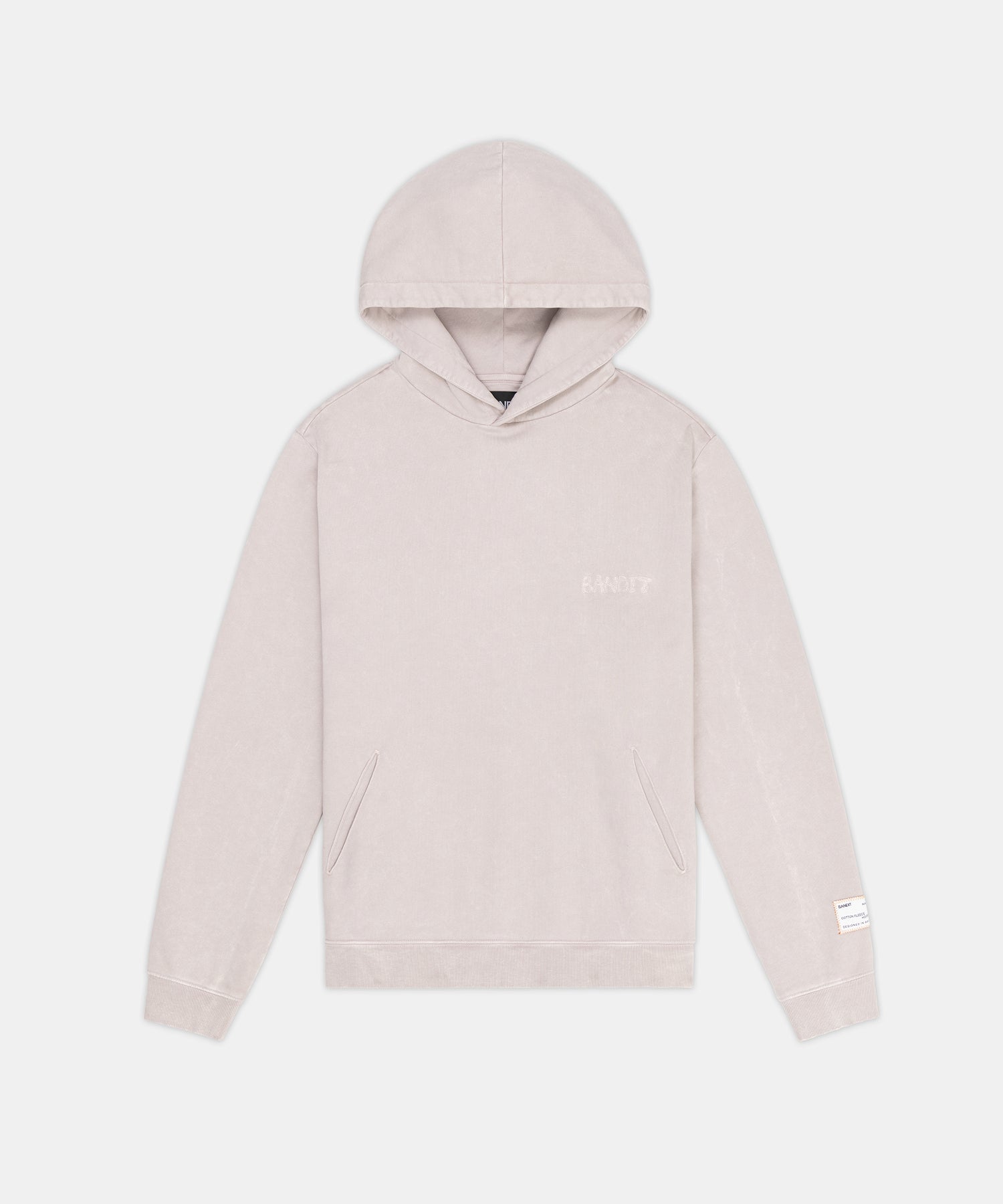 Melted Bandit Embroidered Hoodie - Ash