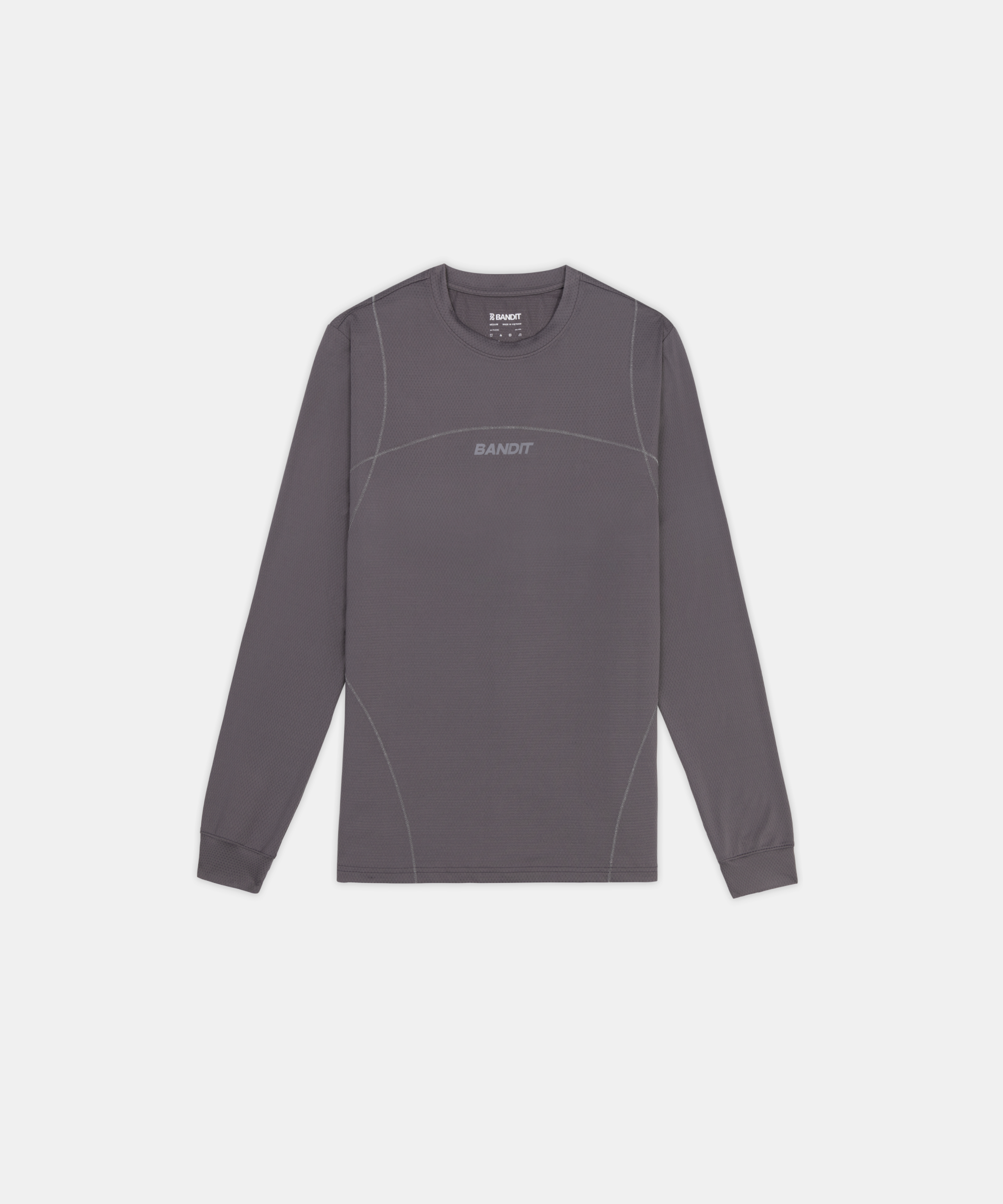 Men's Micromesh™ Reflecto Stitch™ Long Sleeve Tee - Haze