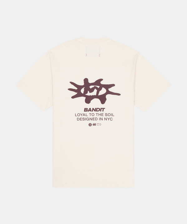 Loyal to the Soil Cotton Tee, Unisex - Cream