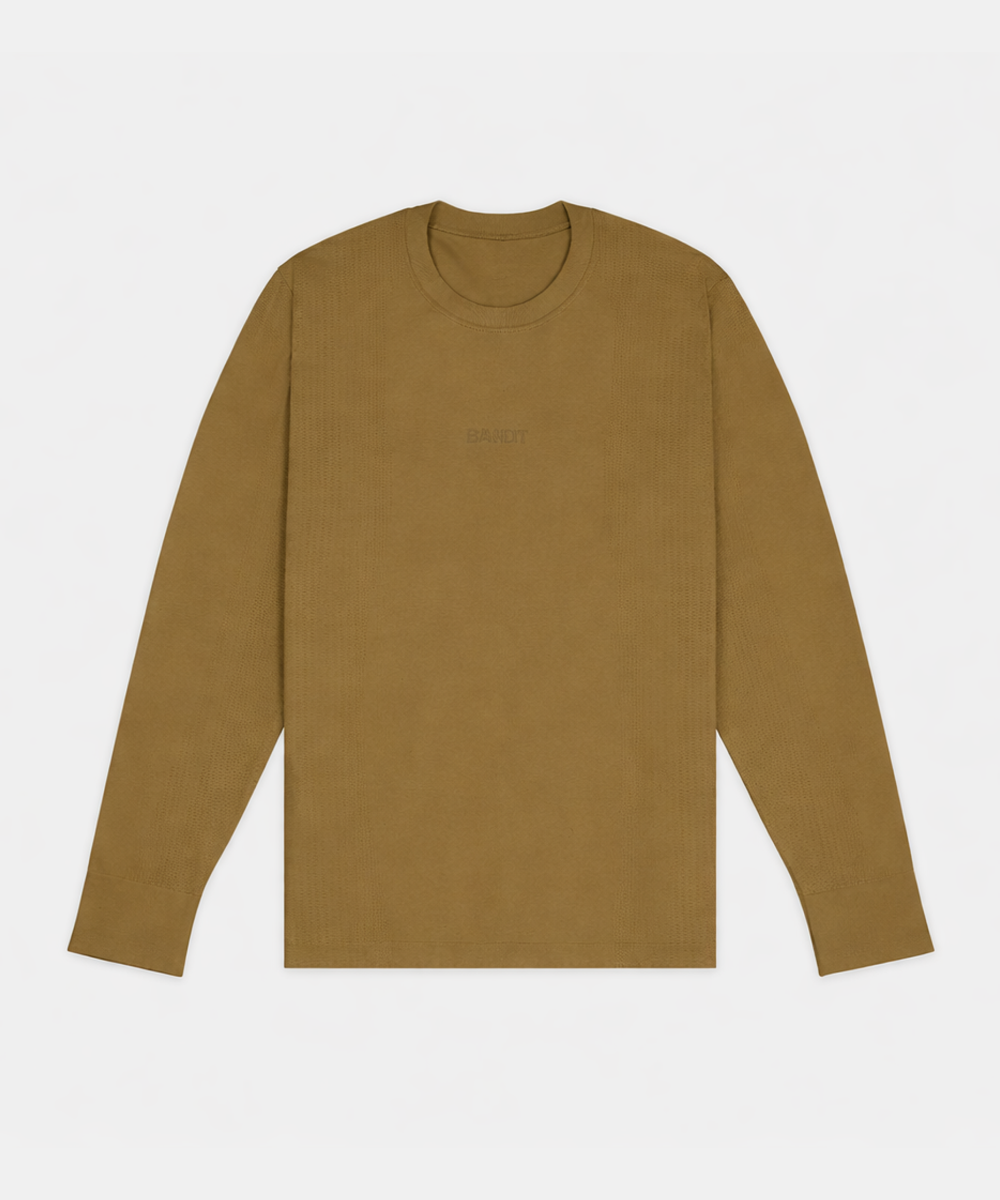 Men's Wool Blend Seamless Long Sleeve - Antique Brass