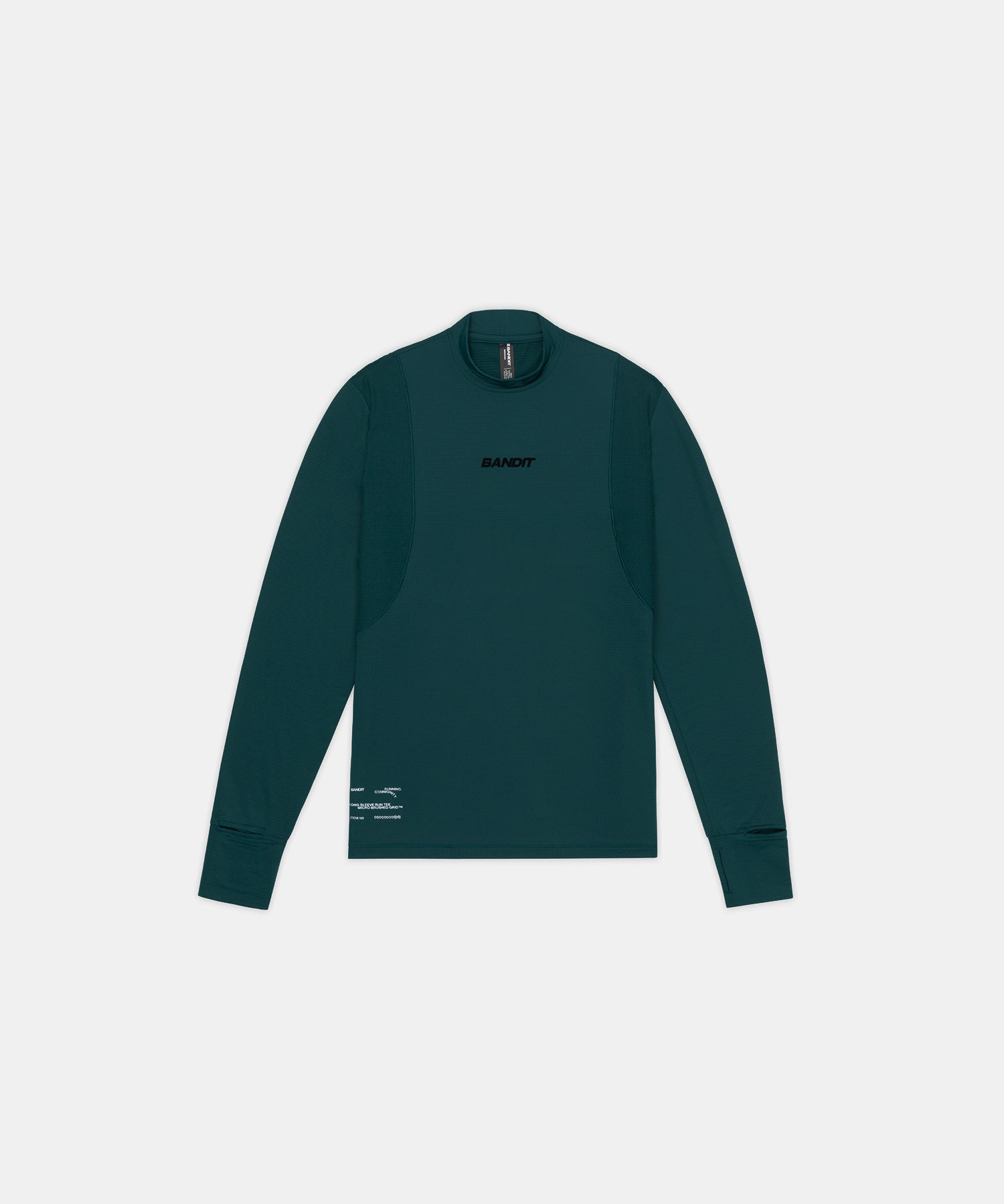 Men's AuraGrid™ Mockneck Long Sleeve - Storm