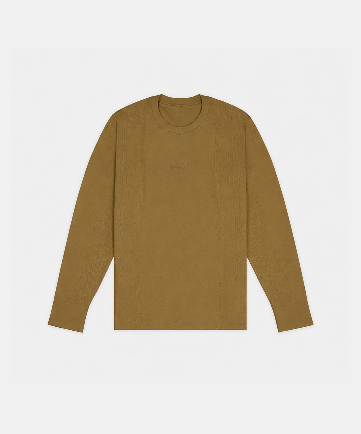 Men's Wool Blend Seamless Long Sleeve - Antique Brass