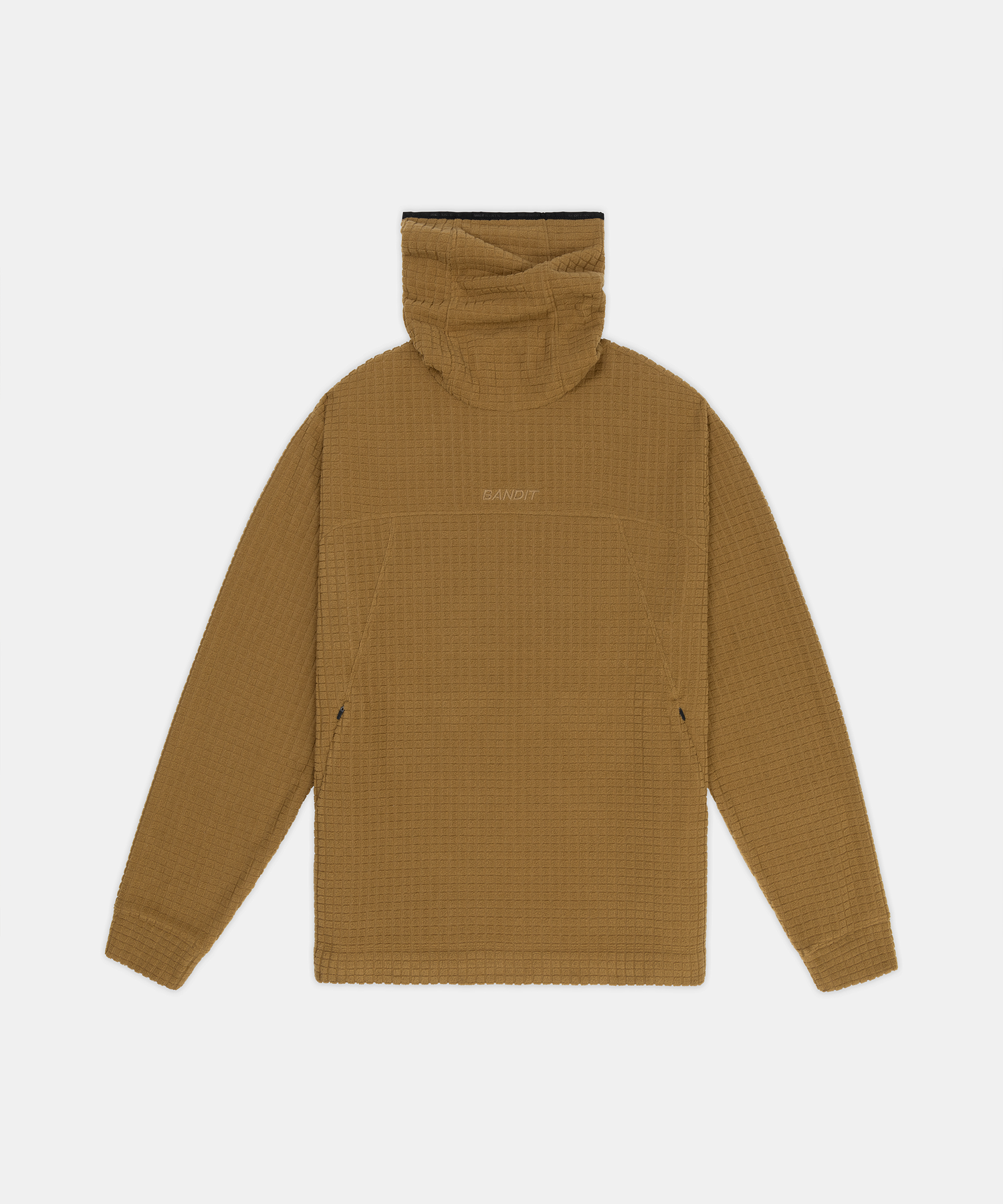 Men's MacroSoft Grid™ Funnelneck - Antique Brass