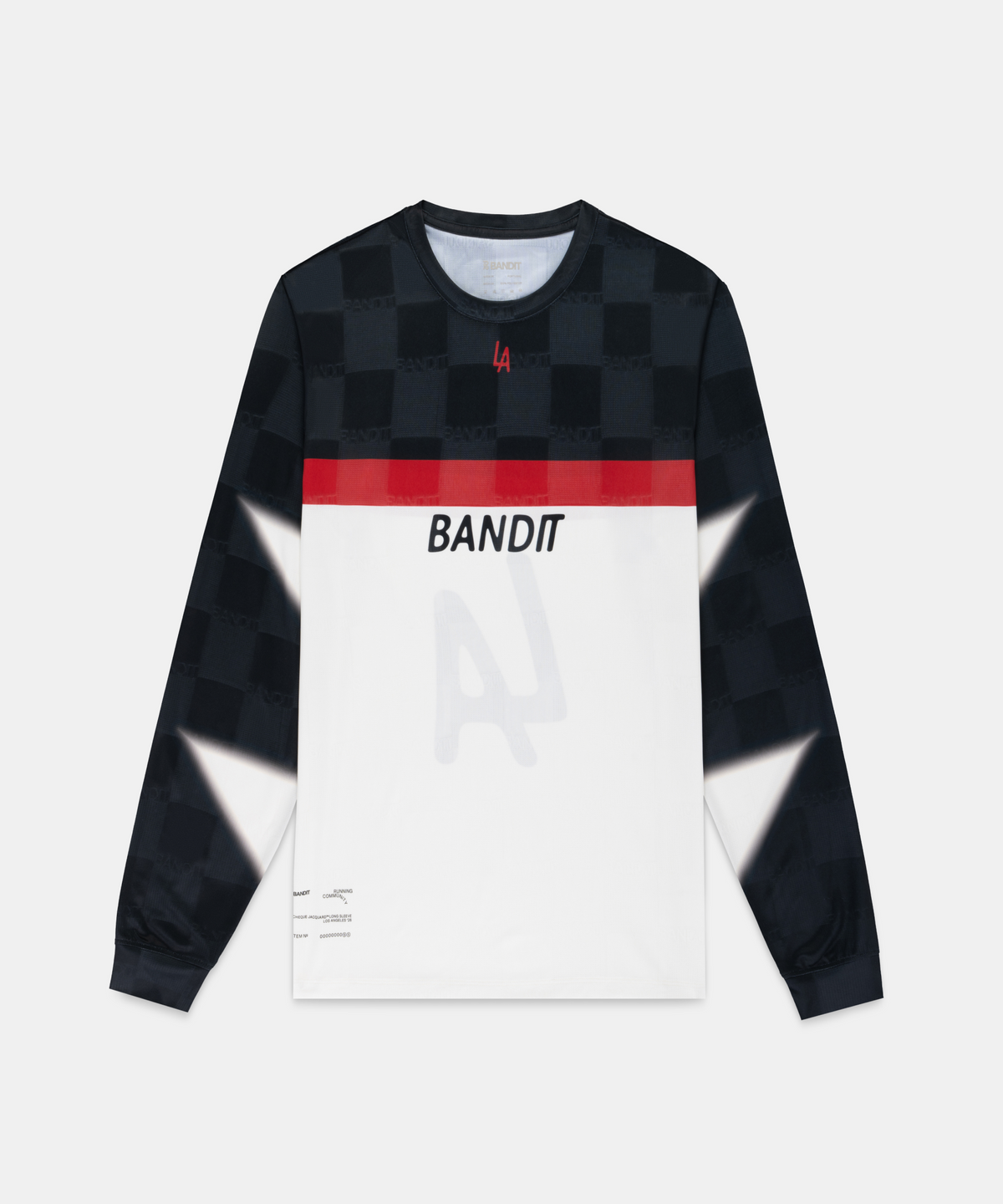 BANDIT_PERFORMANCE TEE_バンディット_ロンT Bandit LA Cheque Jacquard Long Sleeve
