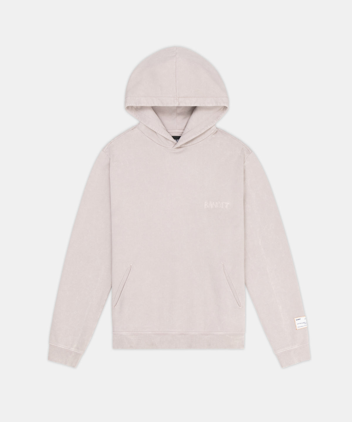 Melted Bandit Embroidered Hoodie - Ash