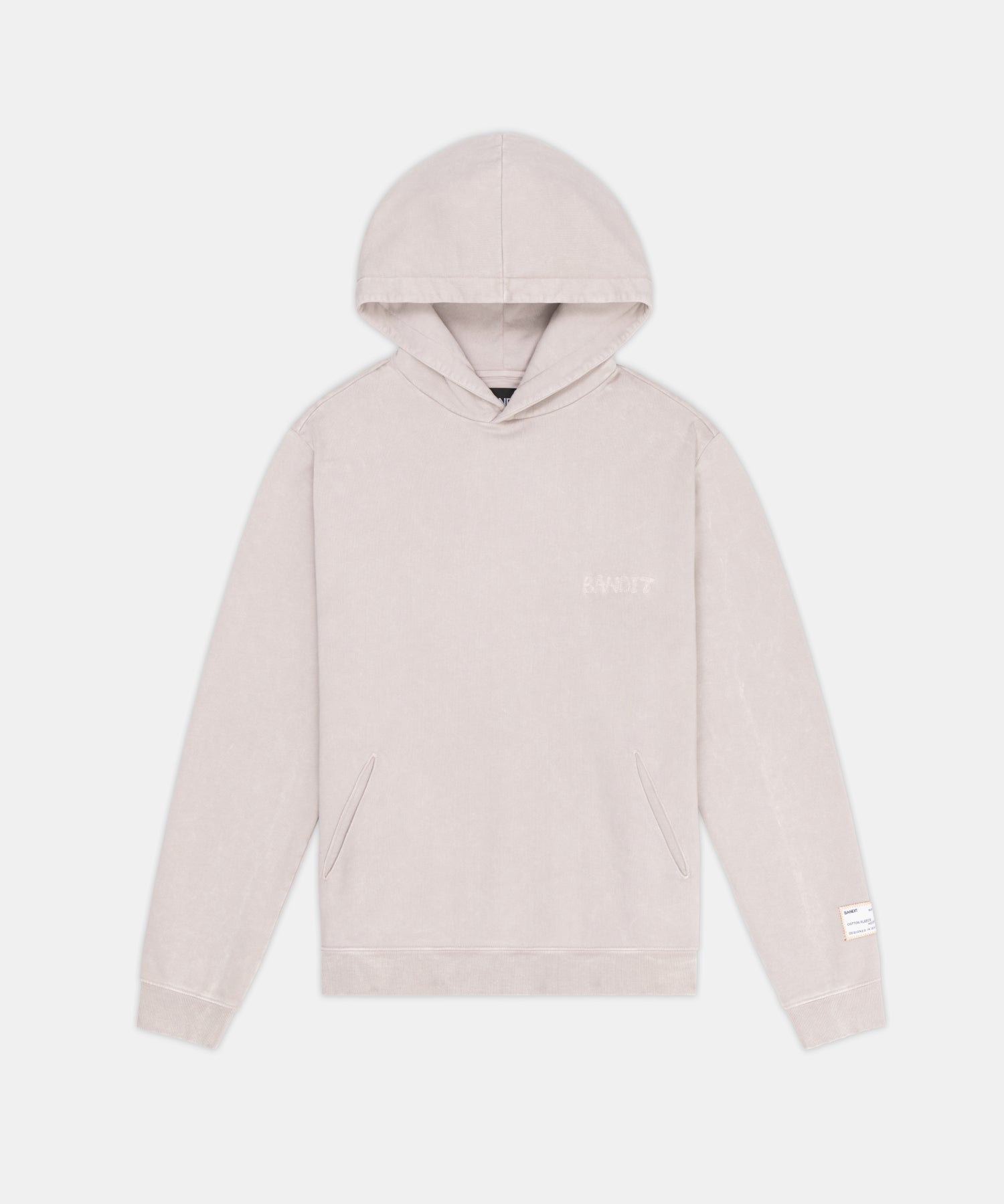 Melted Bandit Embroidered Hoodie - Ash