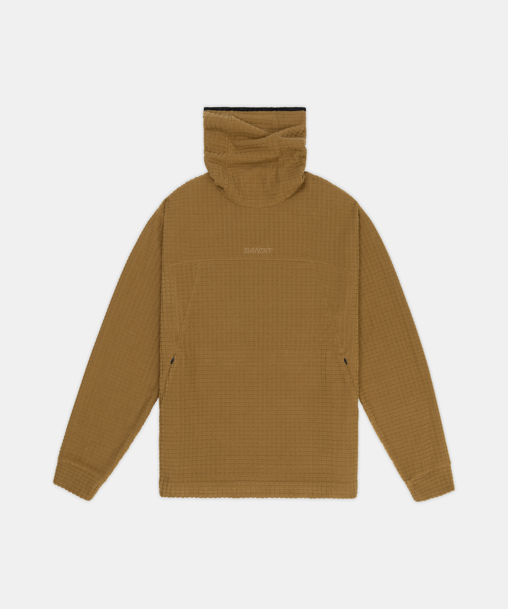 Men's MacroSoft Grid™ Funnelneck - Antique Brass