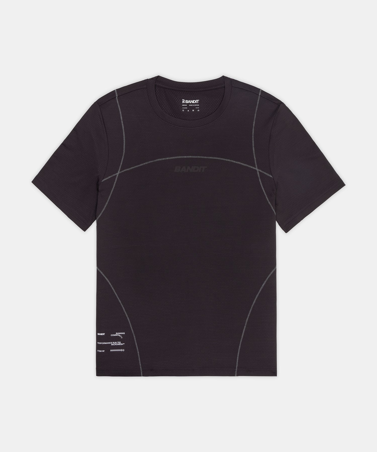 Men's Micromesh™ Reflecto Stitch™ Run Tee - Shadow
