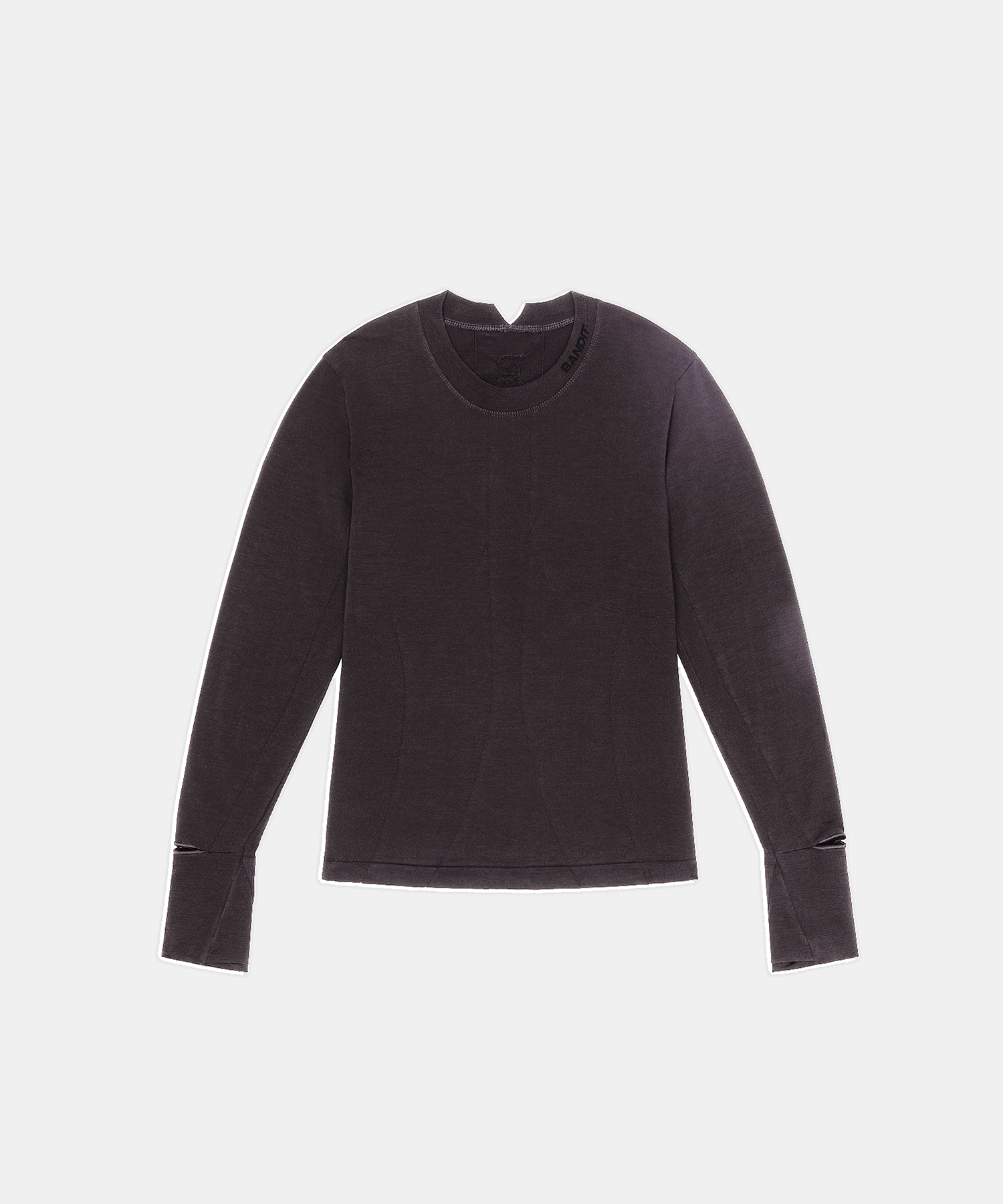 Women's Seamless Wool Blend Long Sleeve - Shadow