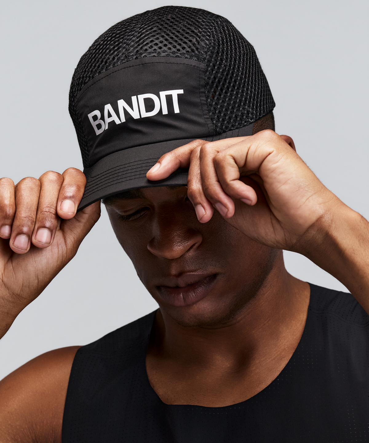 The OG Mesh Run Hat - Black
