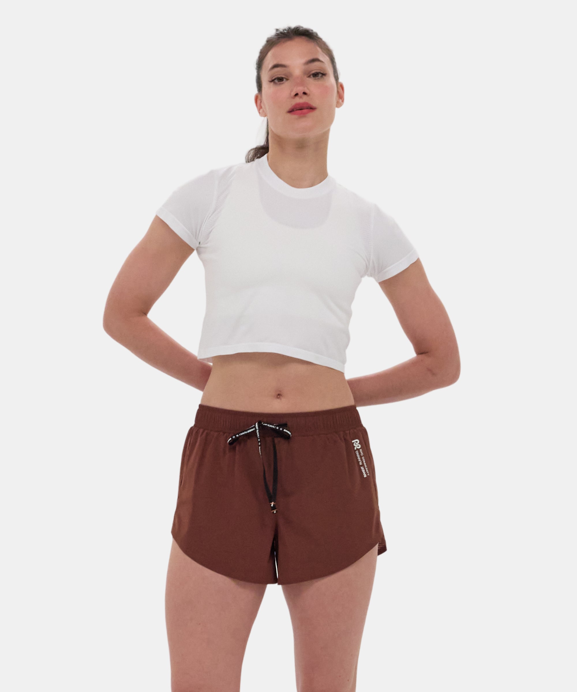 Women's Mercury Seamless™ Crop Tee - White