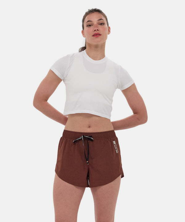 Women's Mercury Seamless™ Crop Tee - White