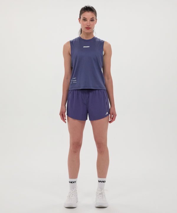 Women's Vento™ 3" Split Short - Purple Dusk