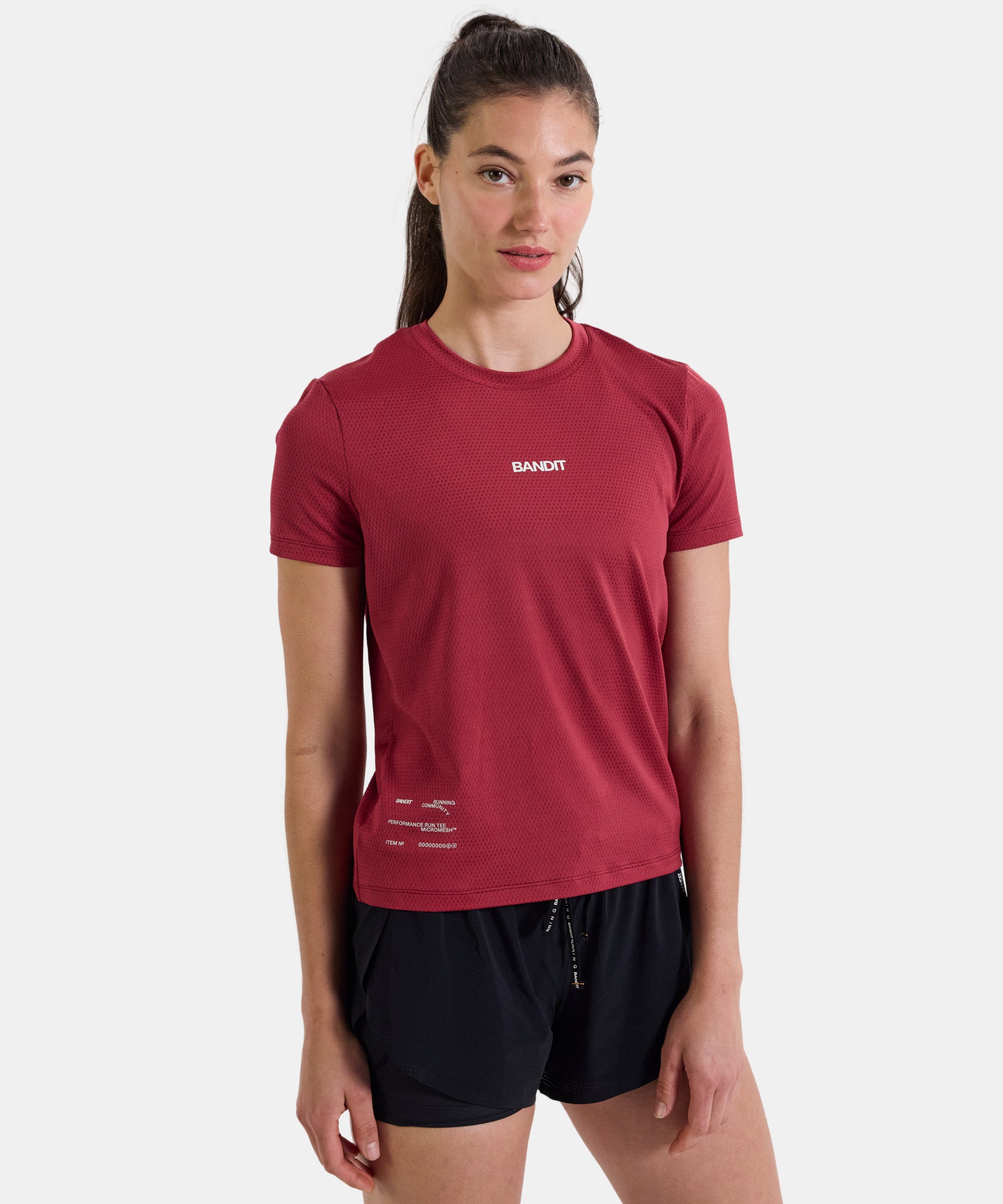 Women's Micromesh™ Run Tee - Berry