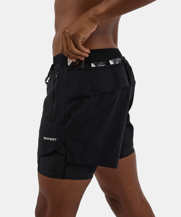 Engineered Vento™ Duo Distance Short, Men's - Black