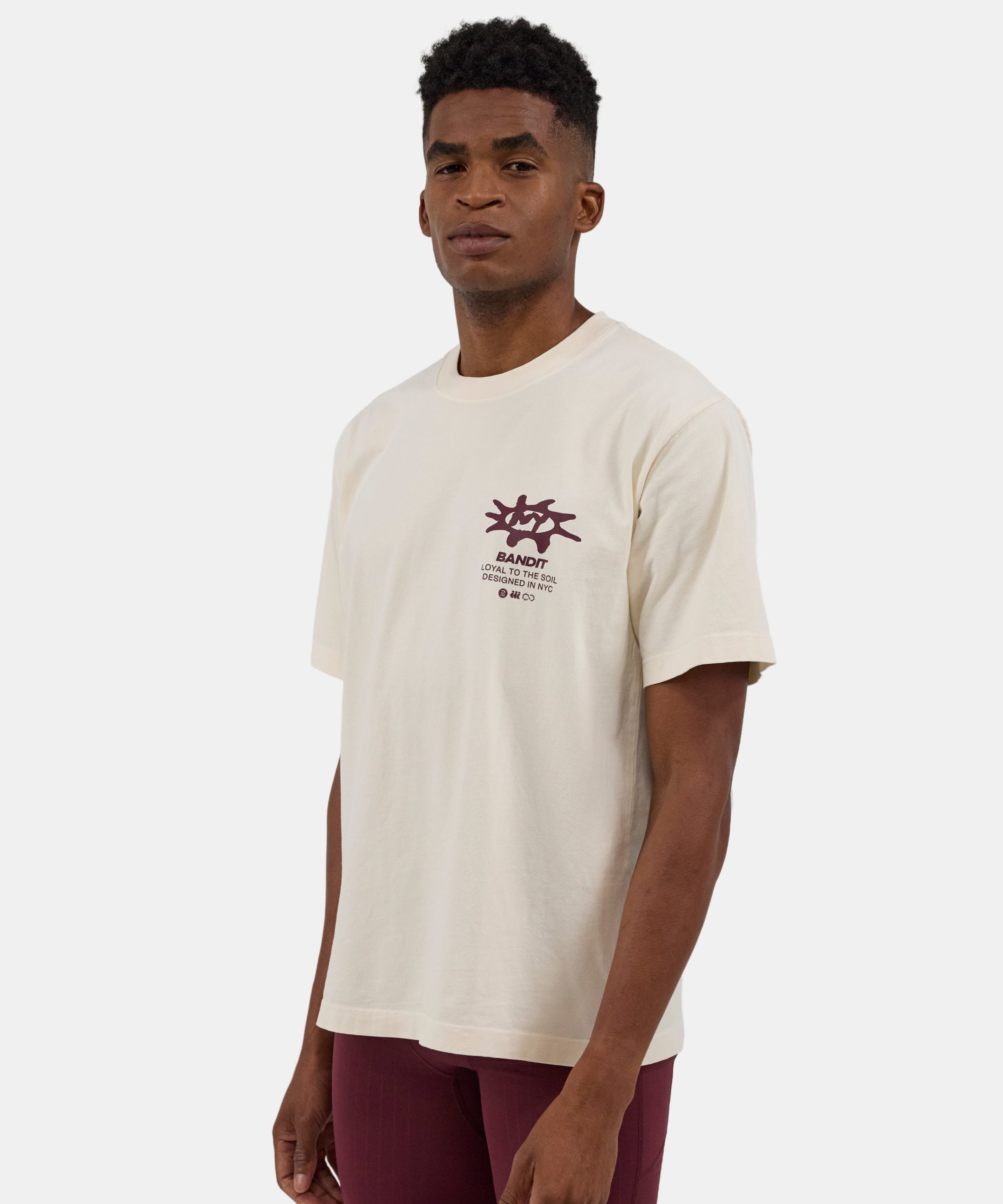 Loyal to the Soil Cotton Tee, Unisex - Cream