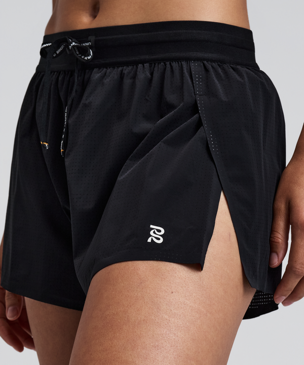 Women's Vento™ 3" Split Short - Black
