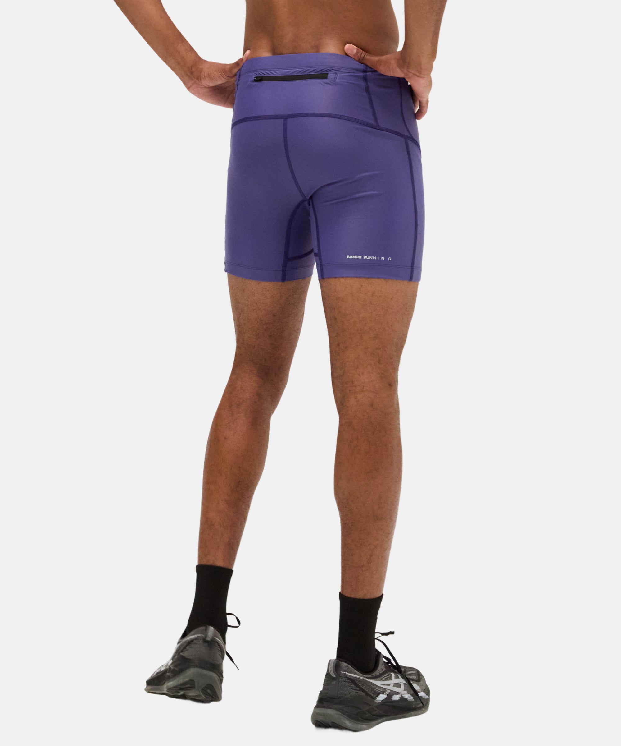 Superbeam™ 7 Pocket Quarter Tights - Purple Dusk