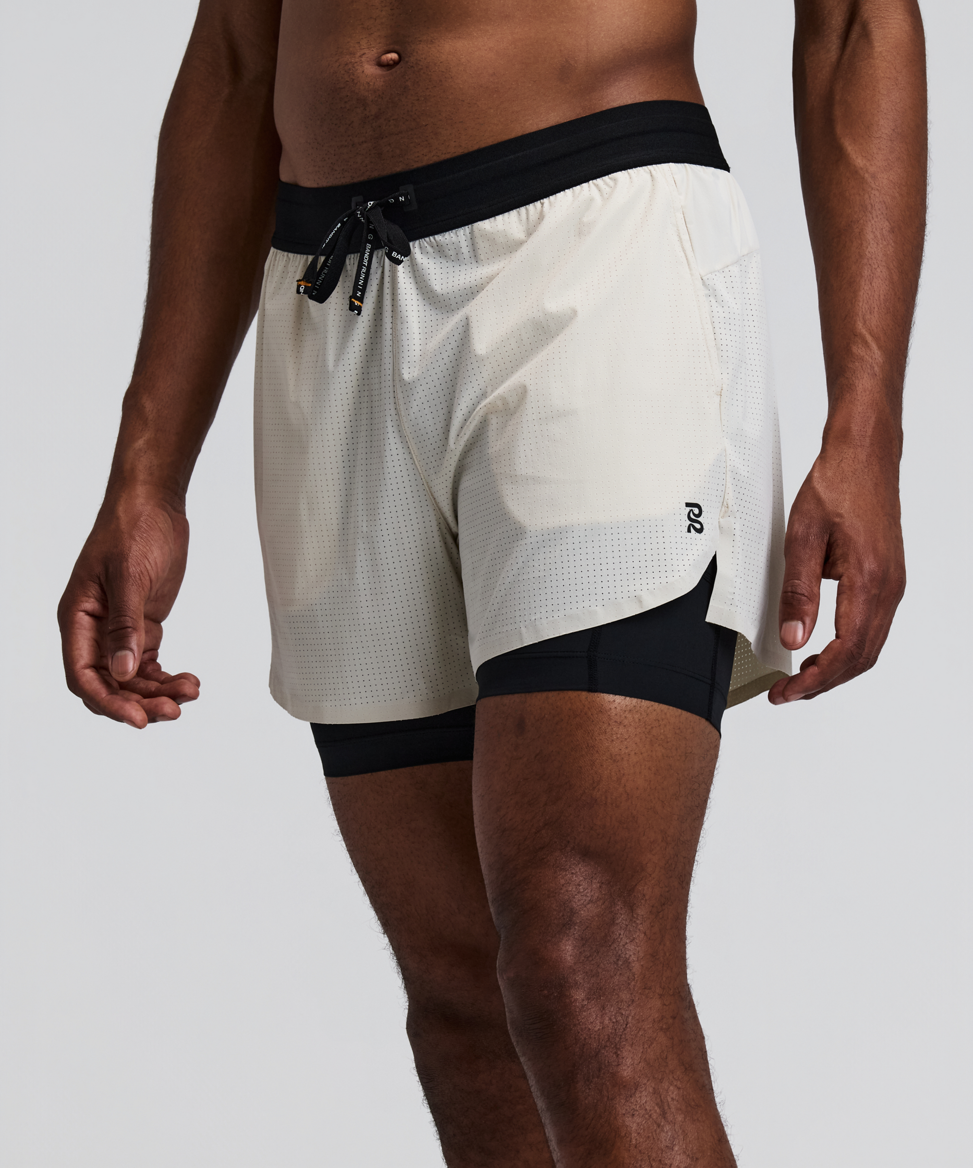 Men's Vento™ 2-In-1 Run Short - Champagne