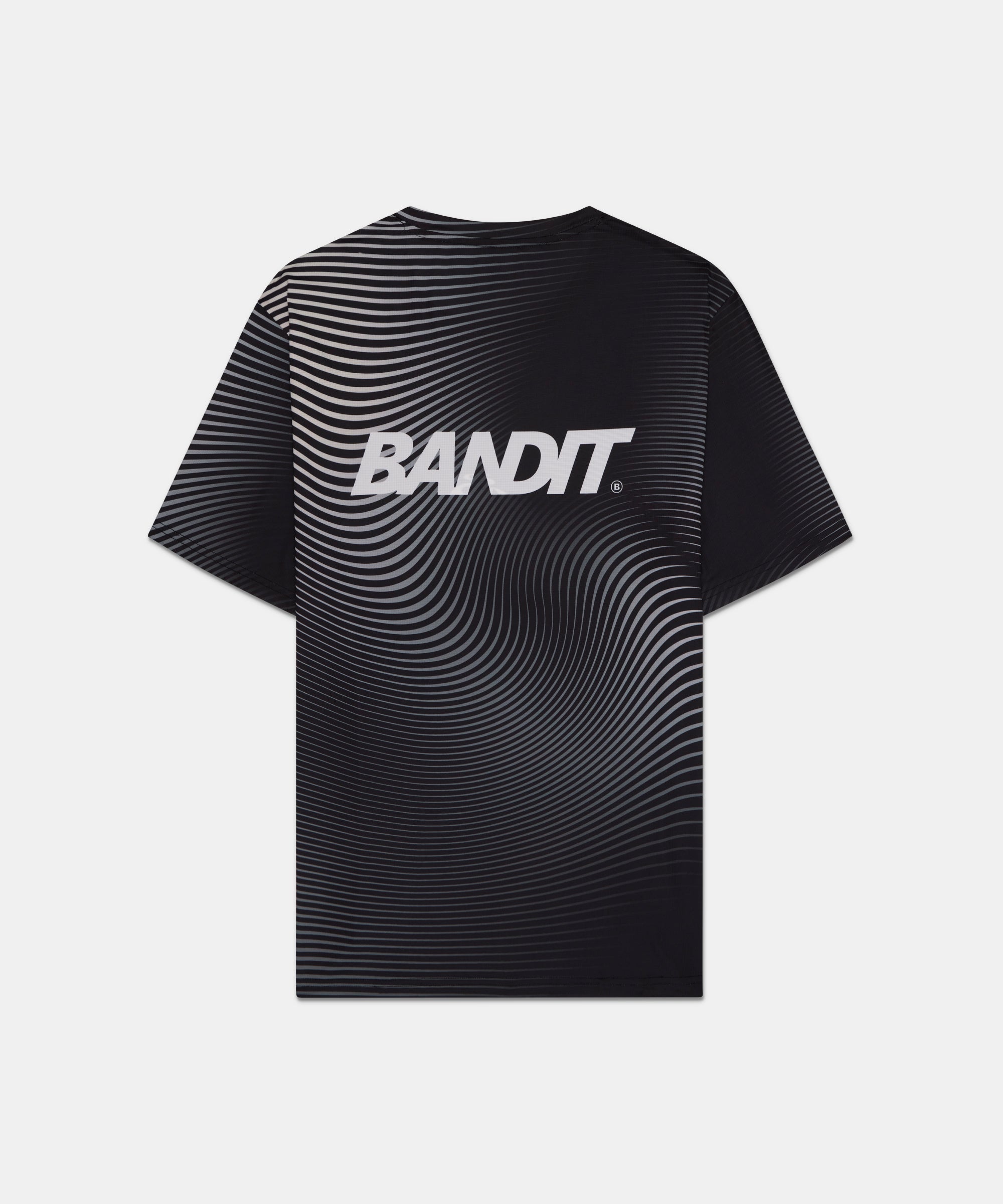 Drift™ Mirage Performance Tee - Black with Chalk Print