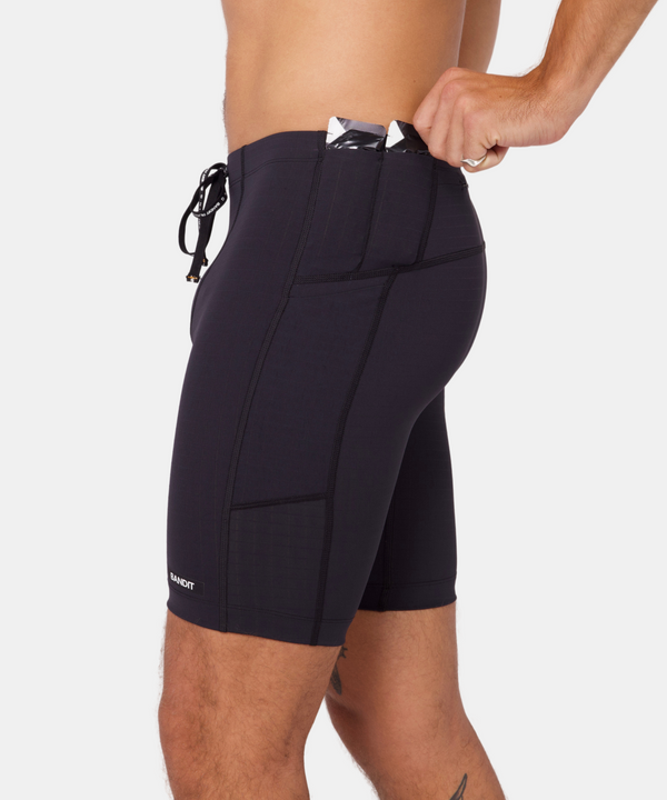 Men's Gridlock™ 7 Pocket Half Tights - Black