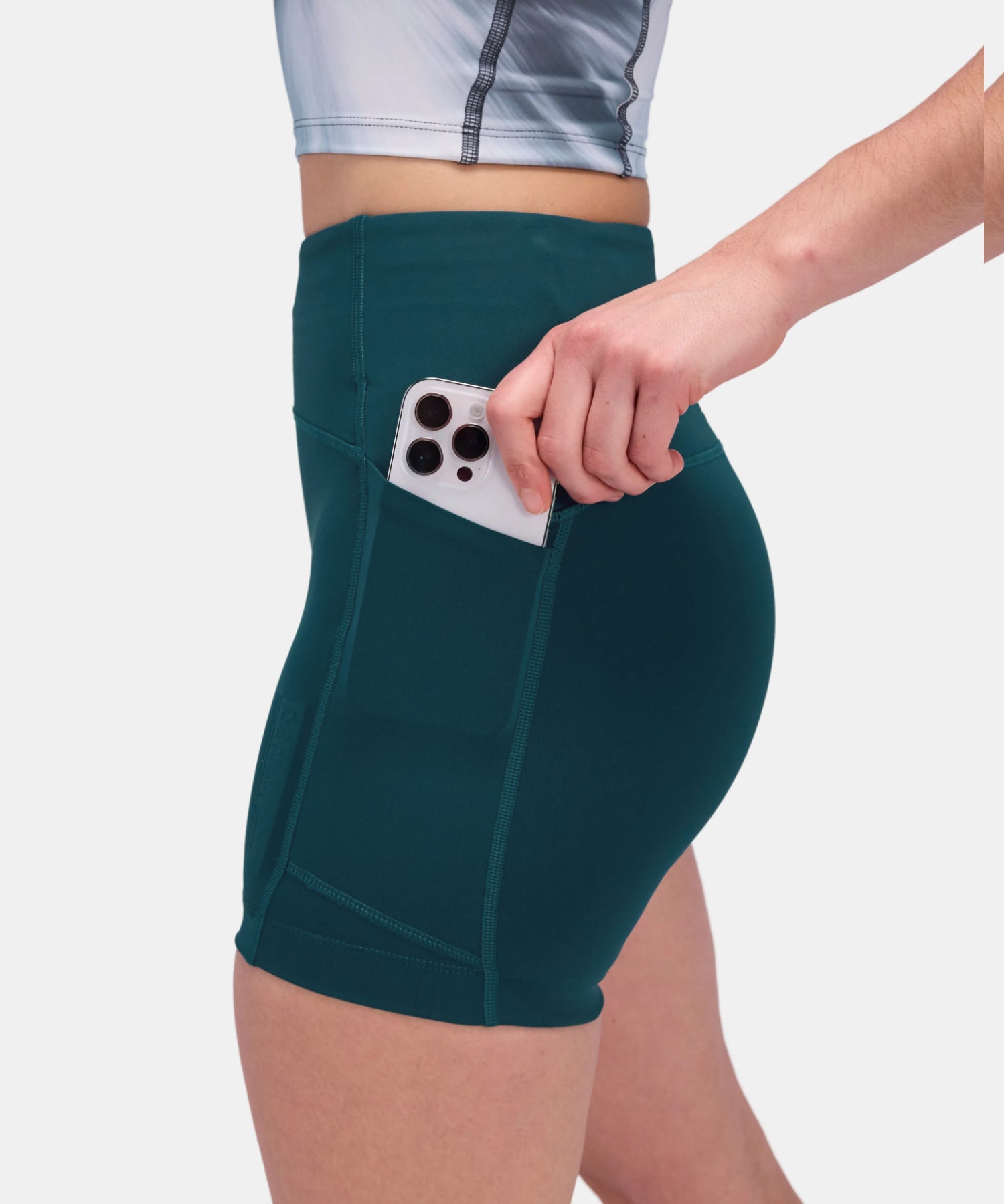 Stamina™ High Waist 5" Compression - Storm