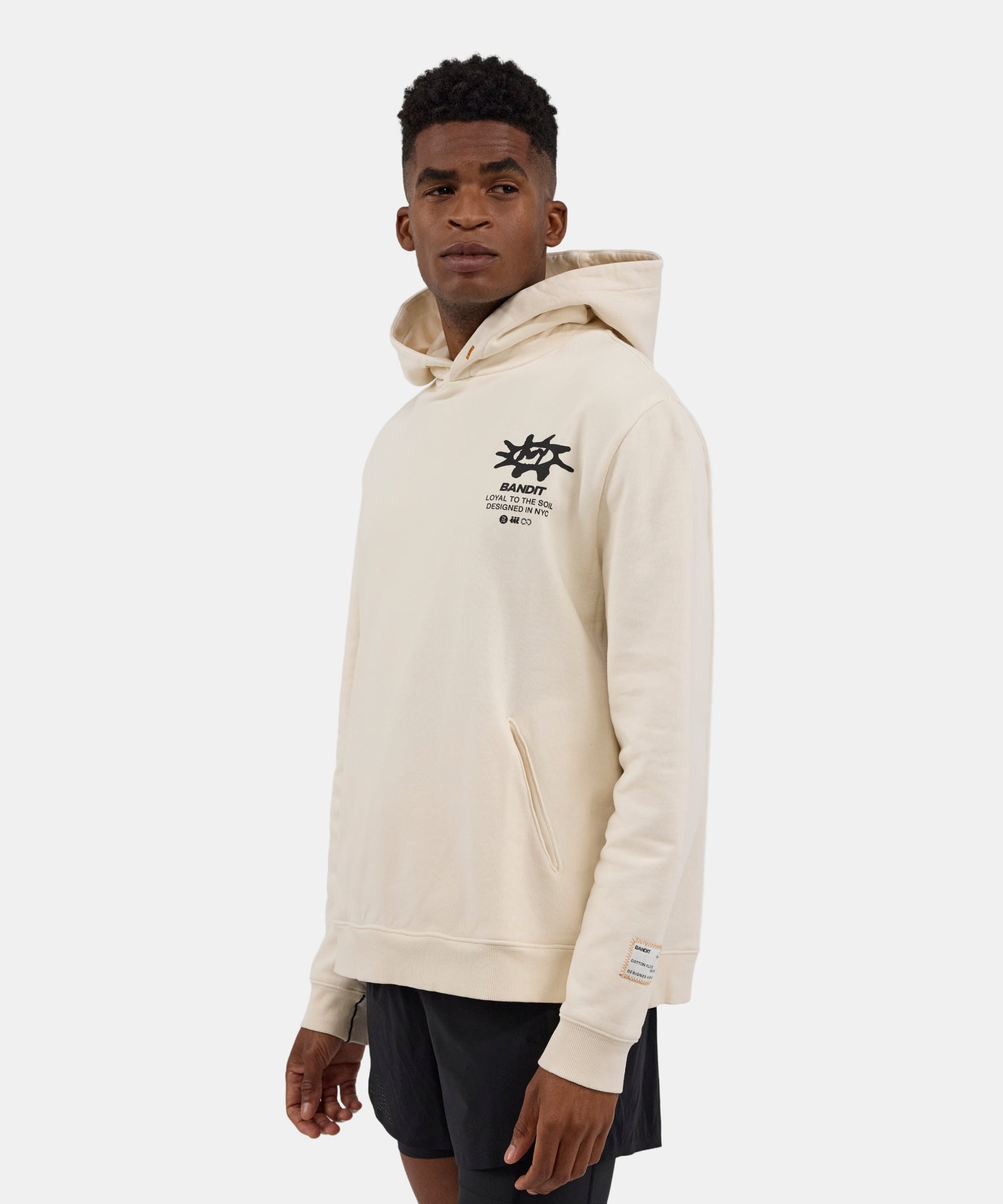 Cotton Fleece "Loyal to the Soil" Hoodie, Unisex - Cream