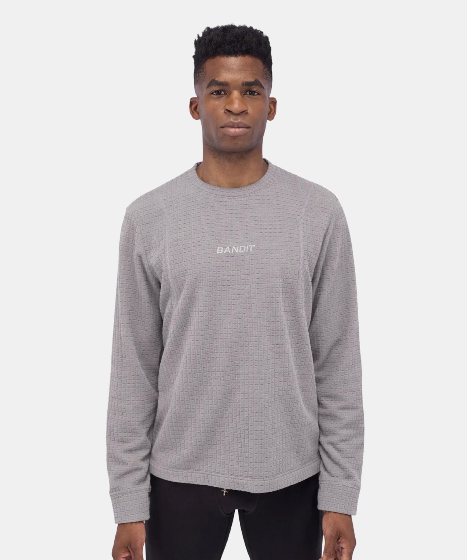 Men's MacroSoft Grid™ Pullover - Zinc